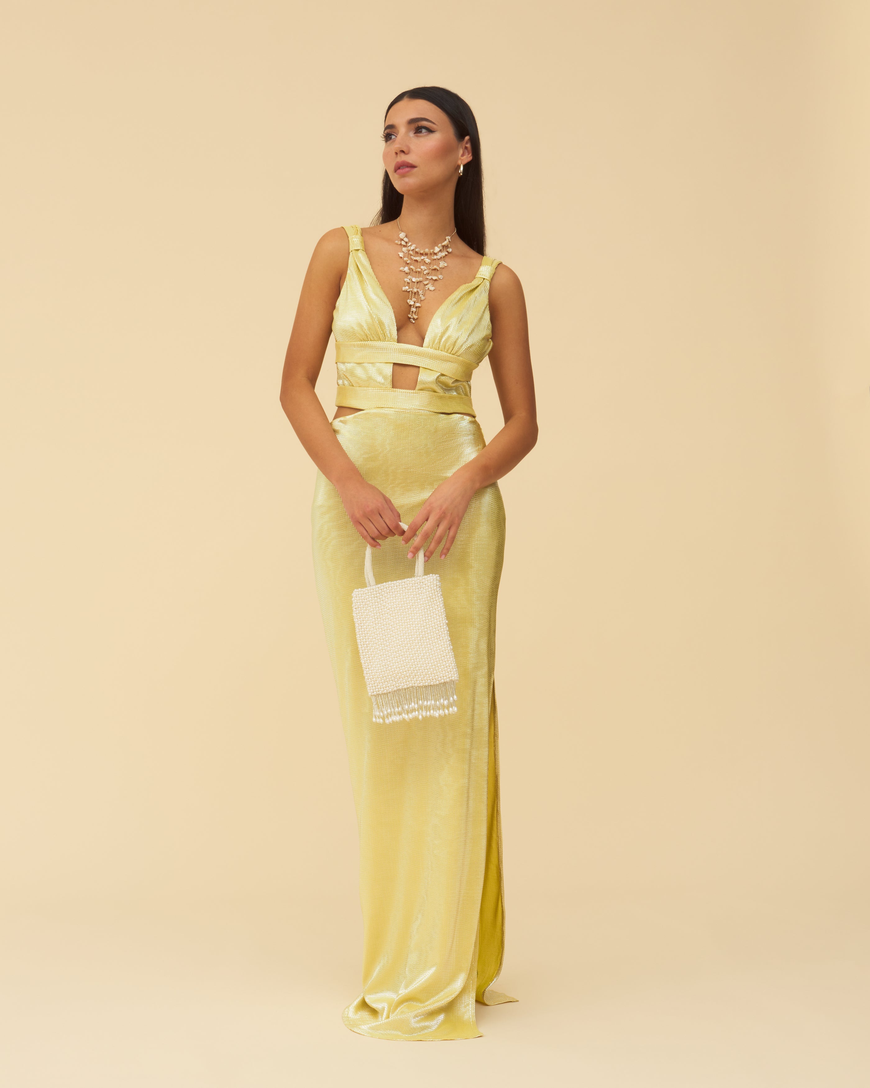 Vestido Aurelia Amarillo