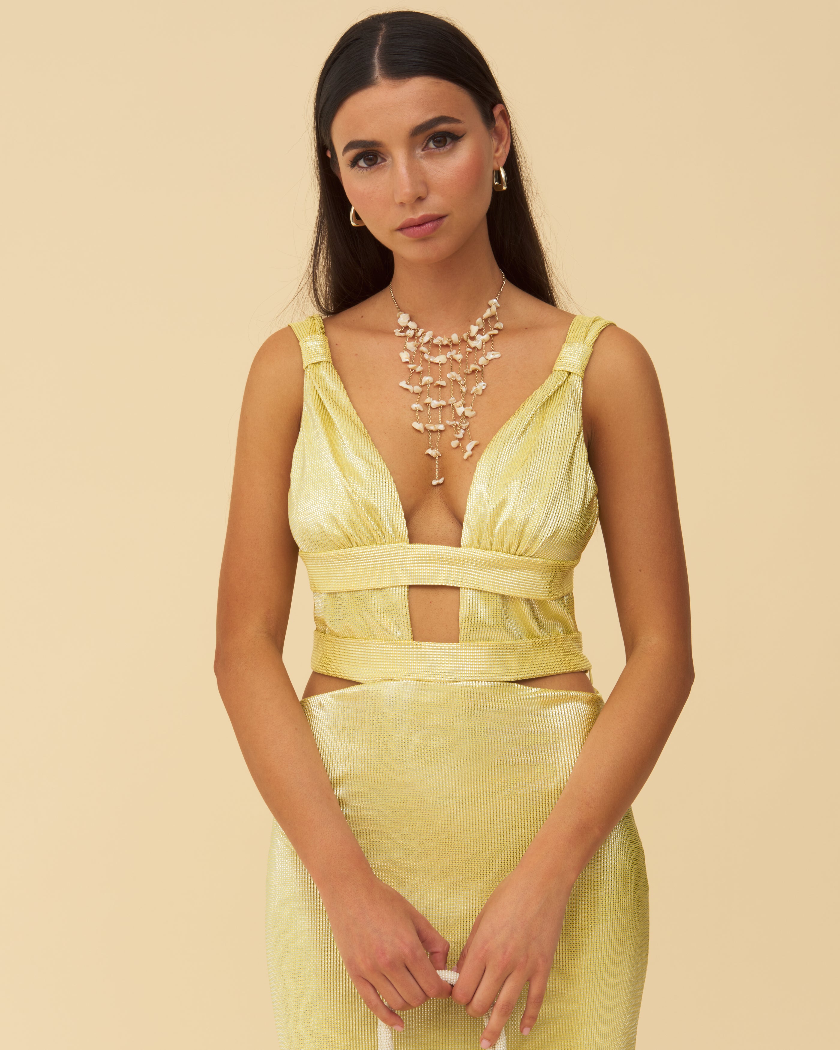 Vestido Aurelia Amarillo