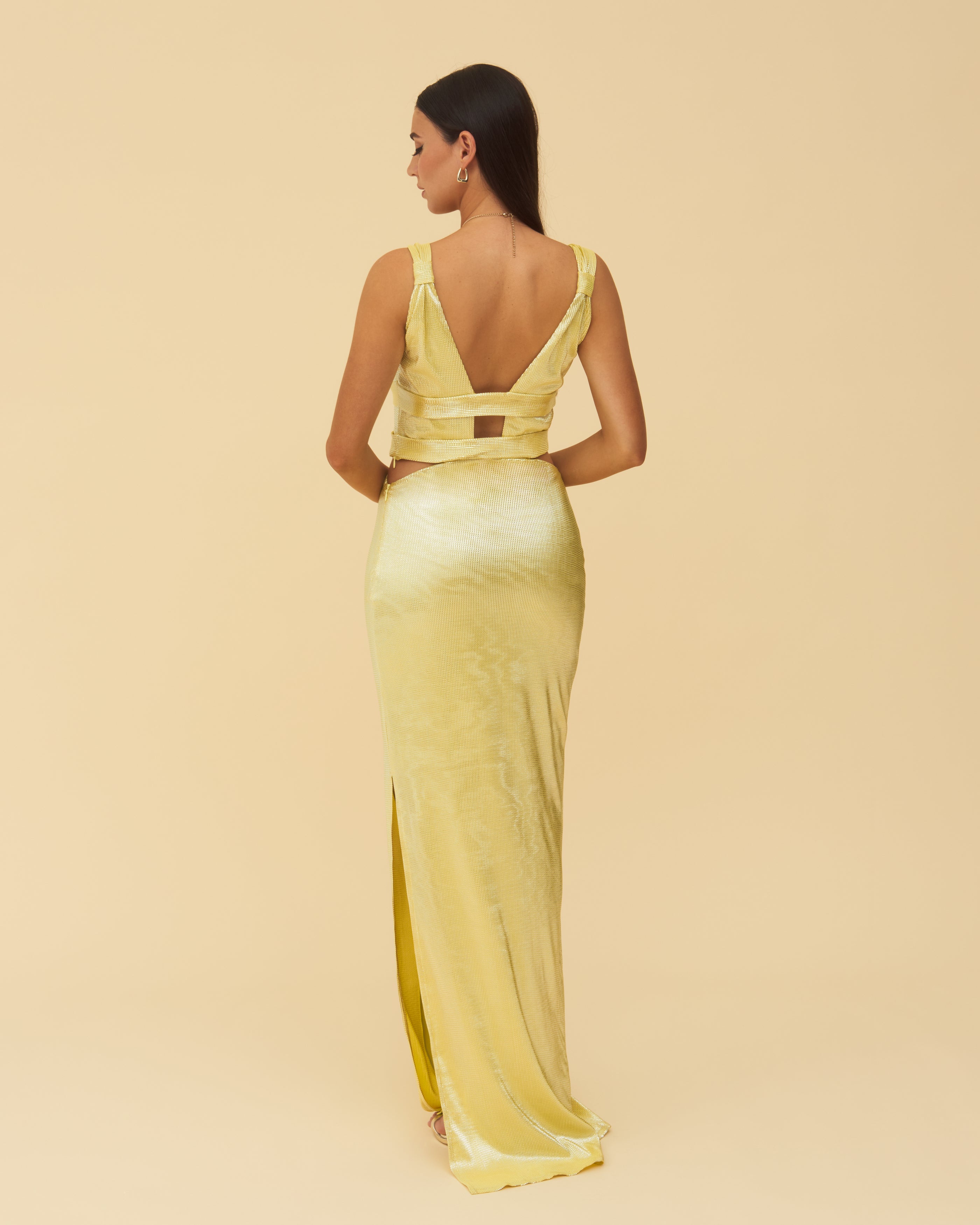 Vestido Aurelia Amarillo