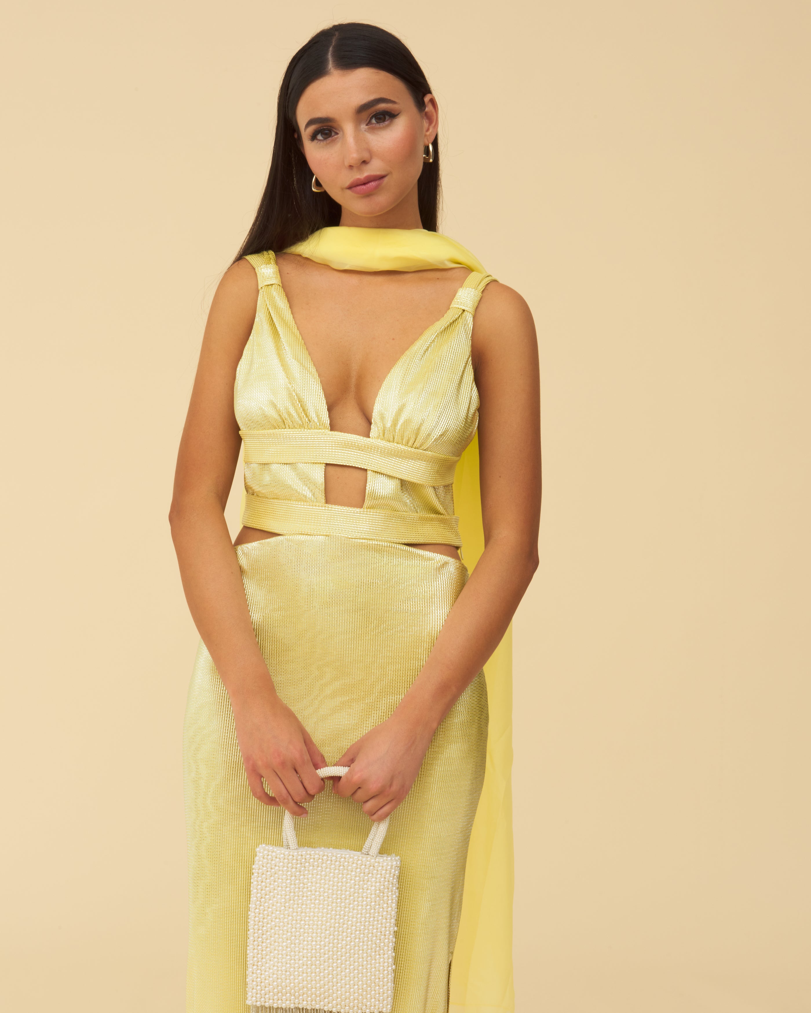 Vestido Aurelia Amarillo