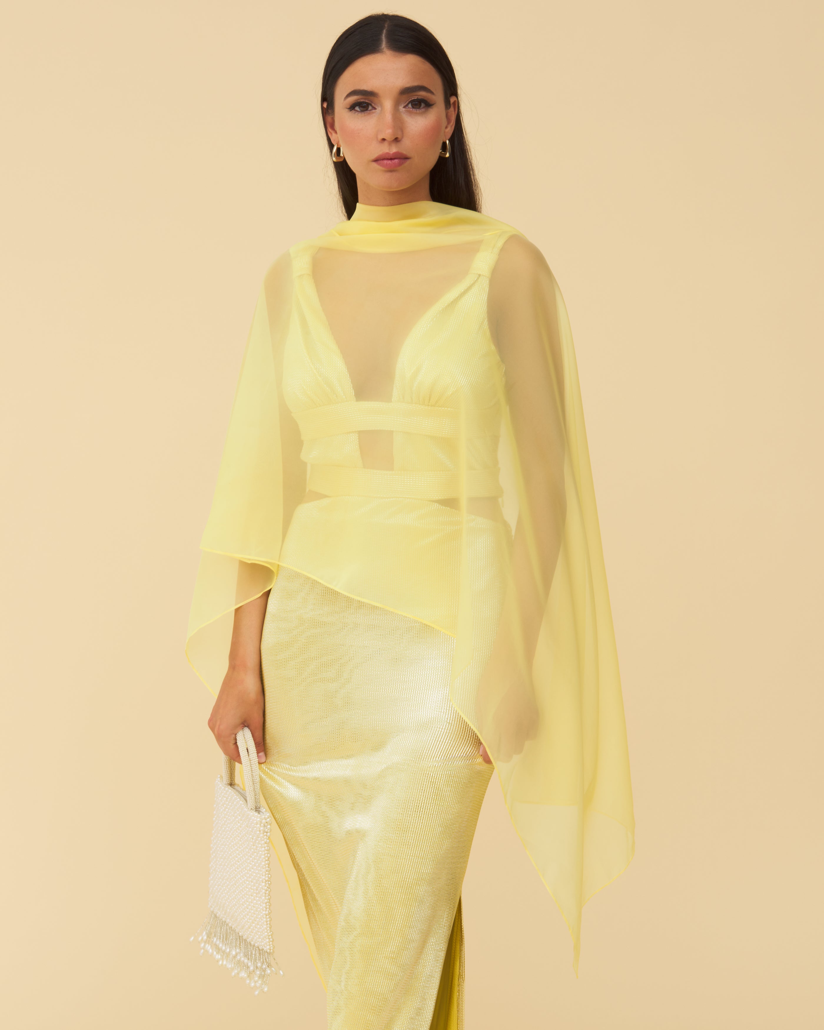Châle Tosca Jaune