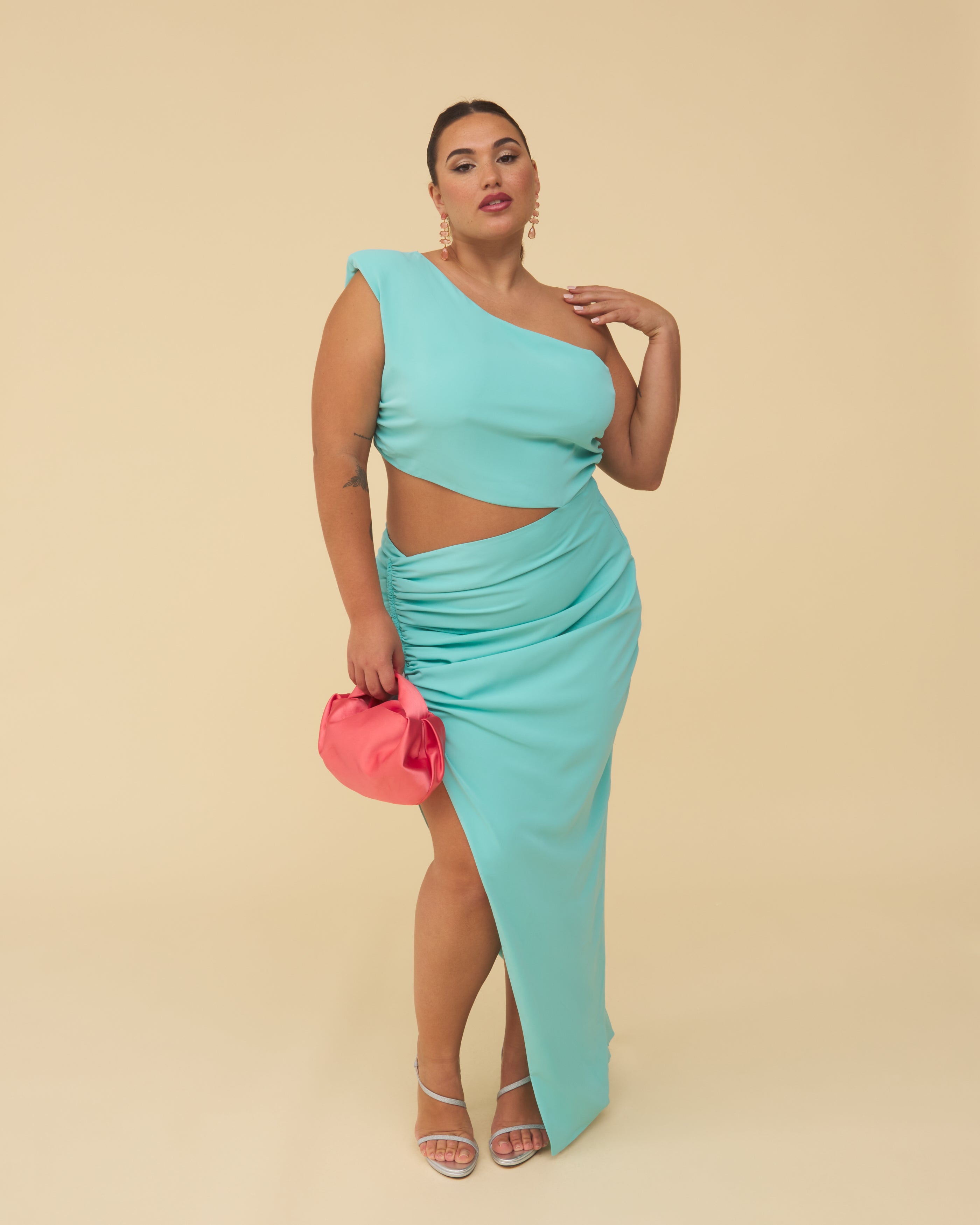 Catania Mermaid blue Dress