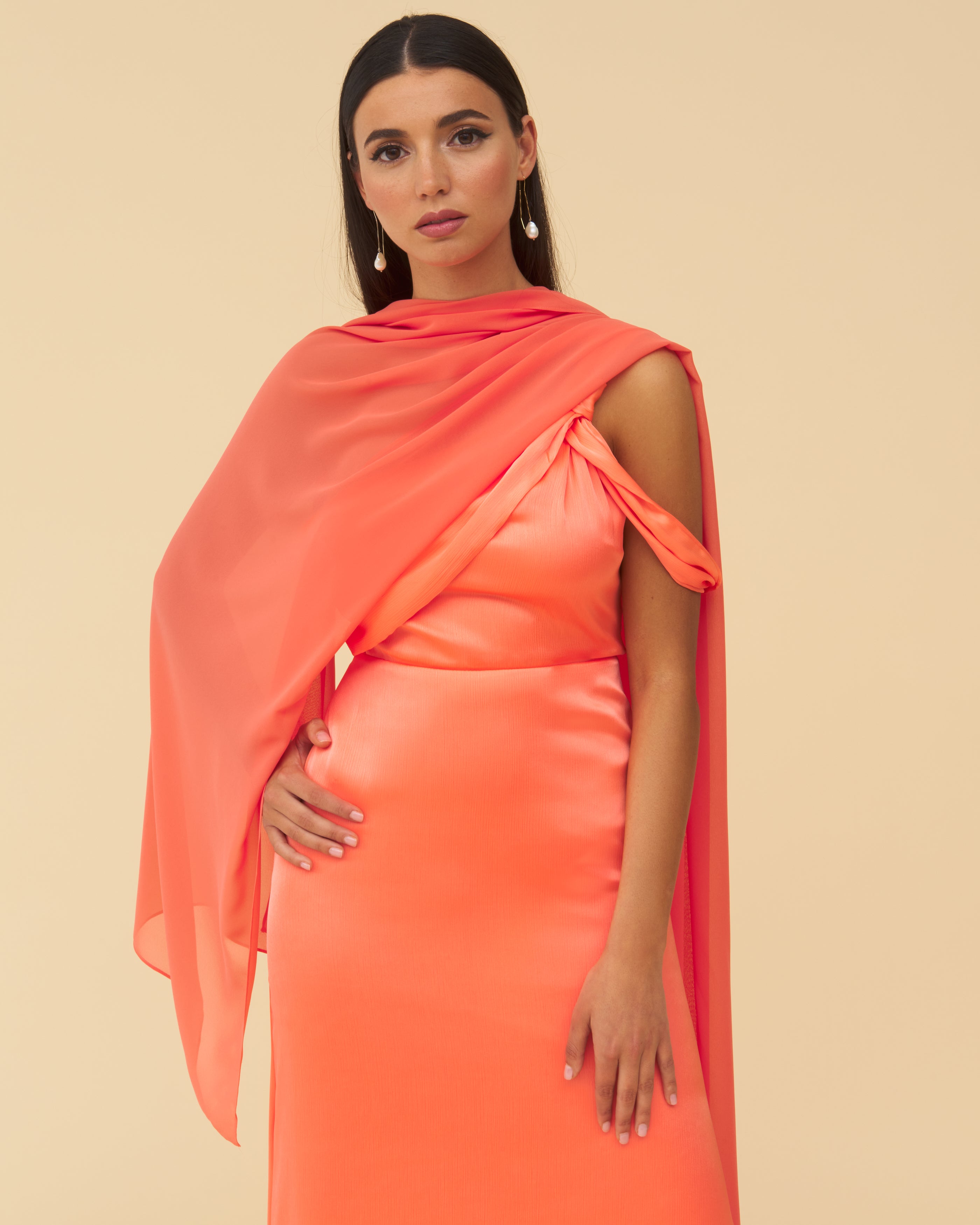 Vestido Vittoria Coral