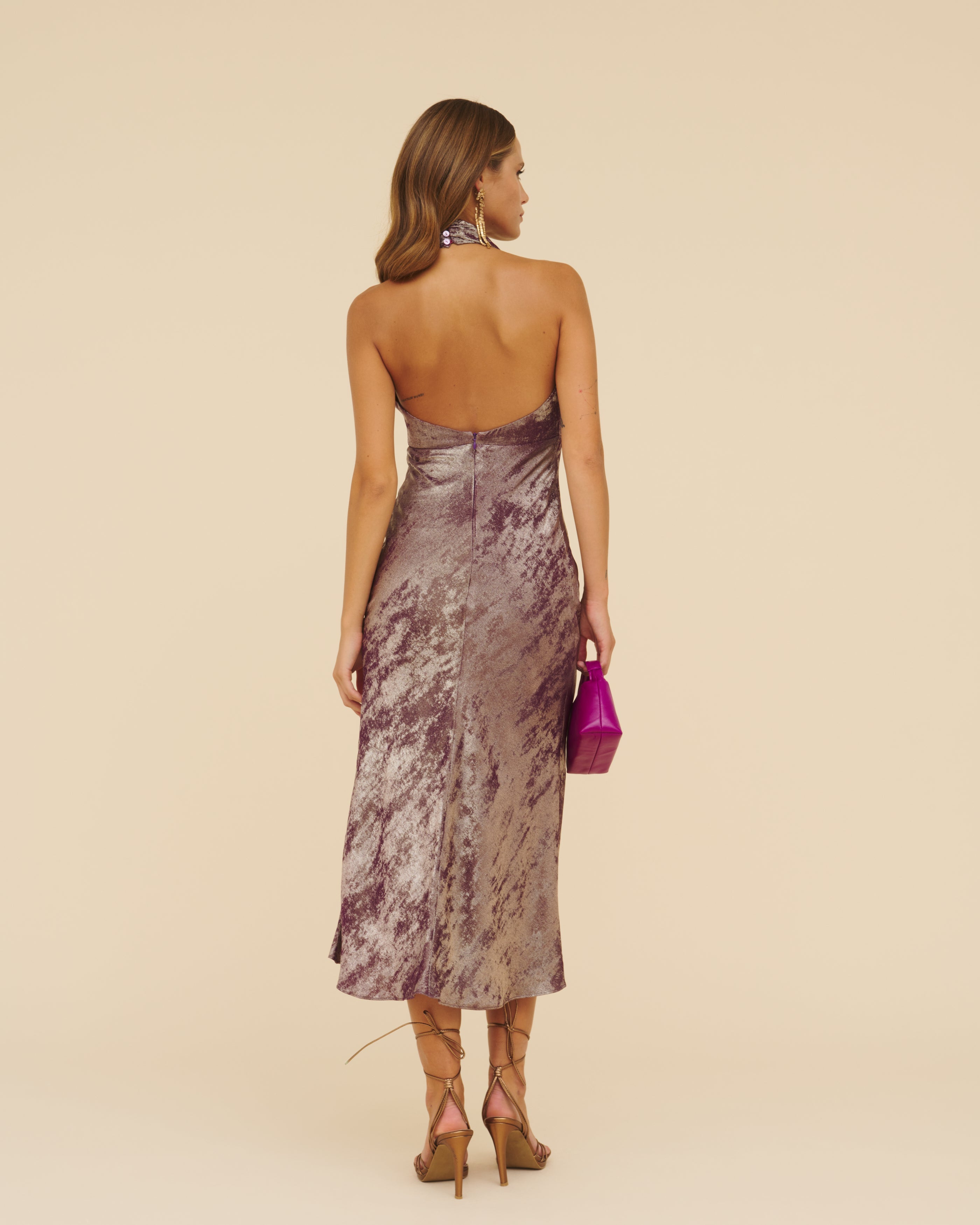 Binibeca Plum Dress