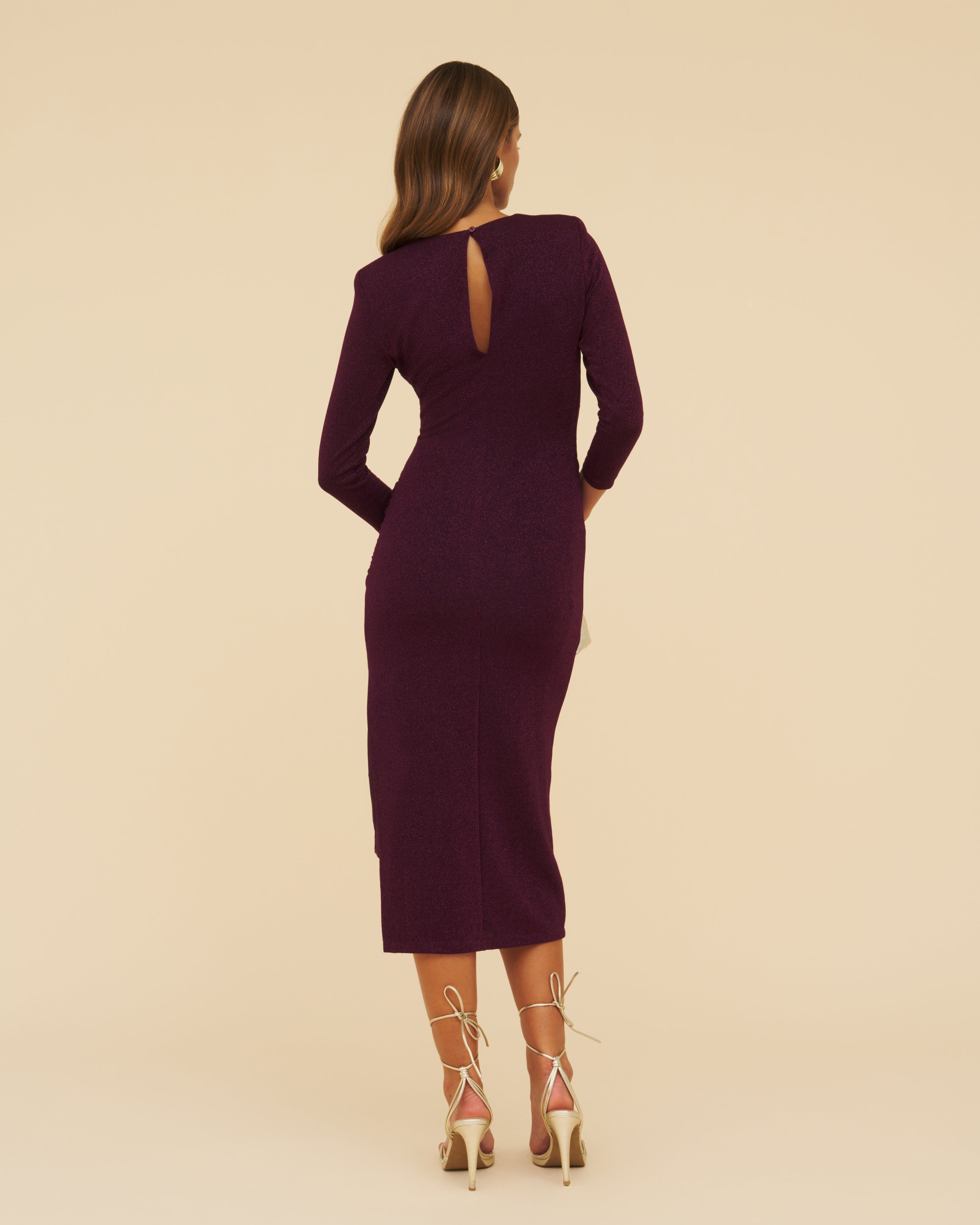 Vestido Tribeca Ciruela