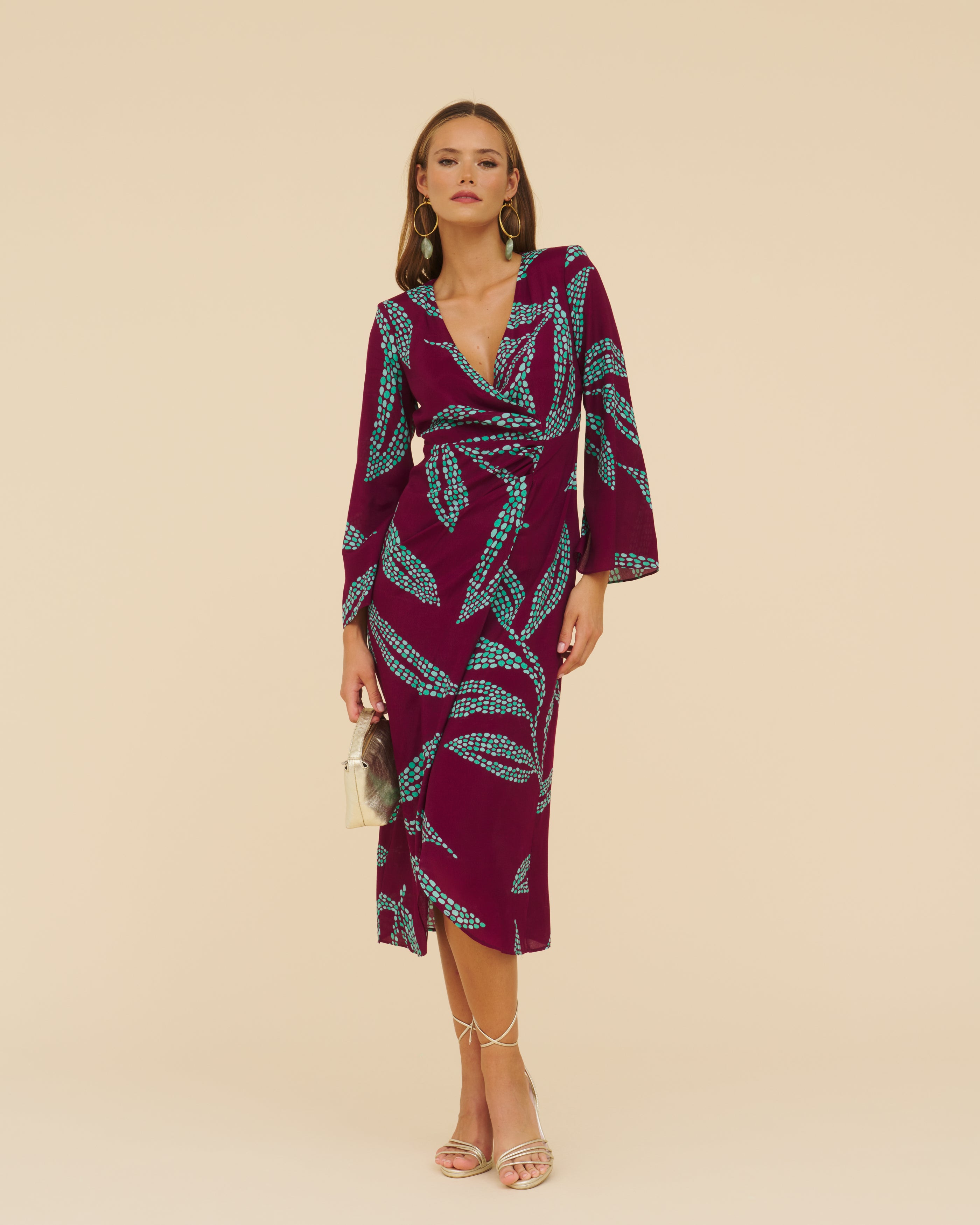 Robe Amatista Bogotá berenjena