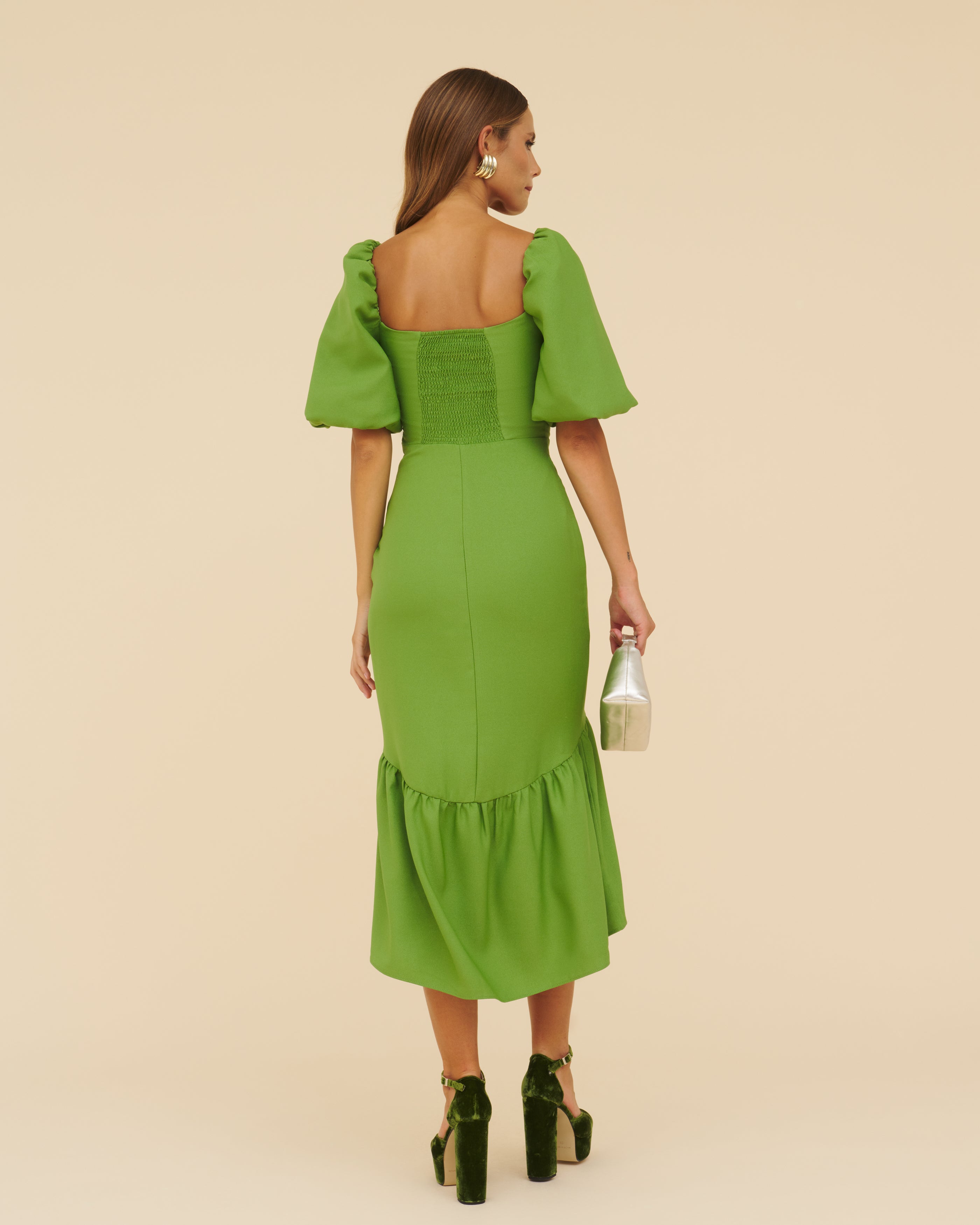 Vestido Luciana Verde