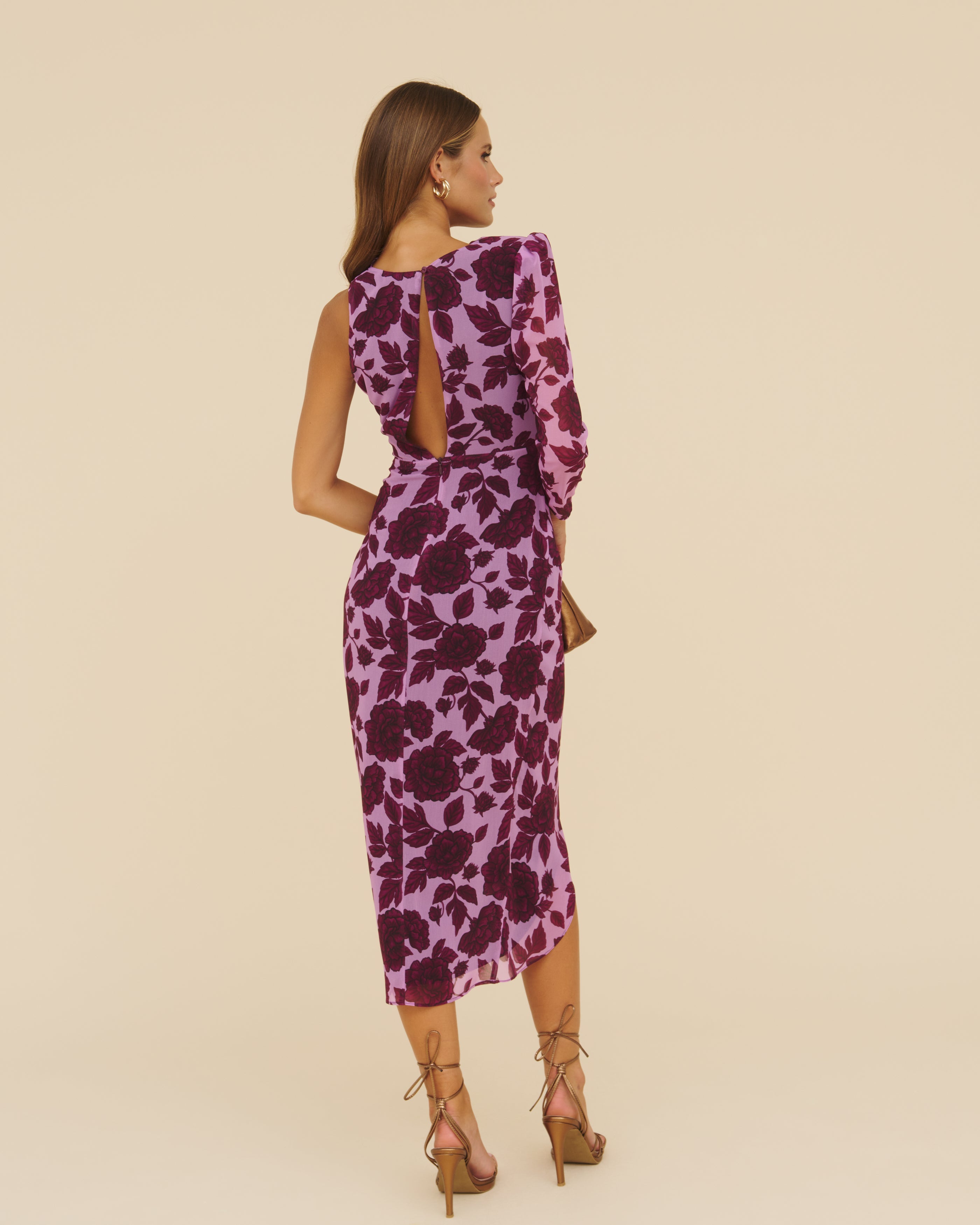 Vestido Francis Irapa lavanda