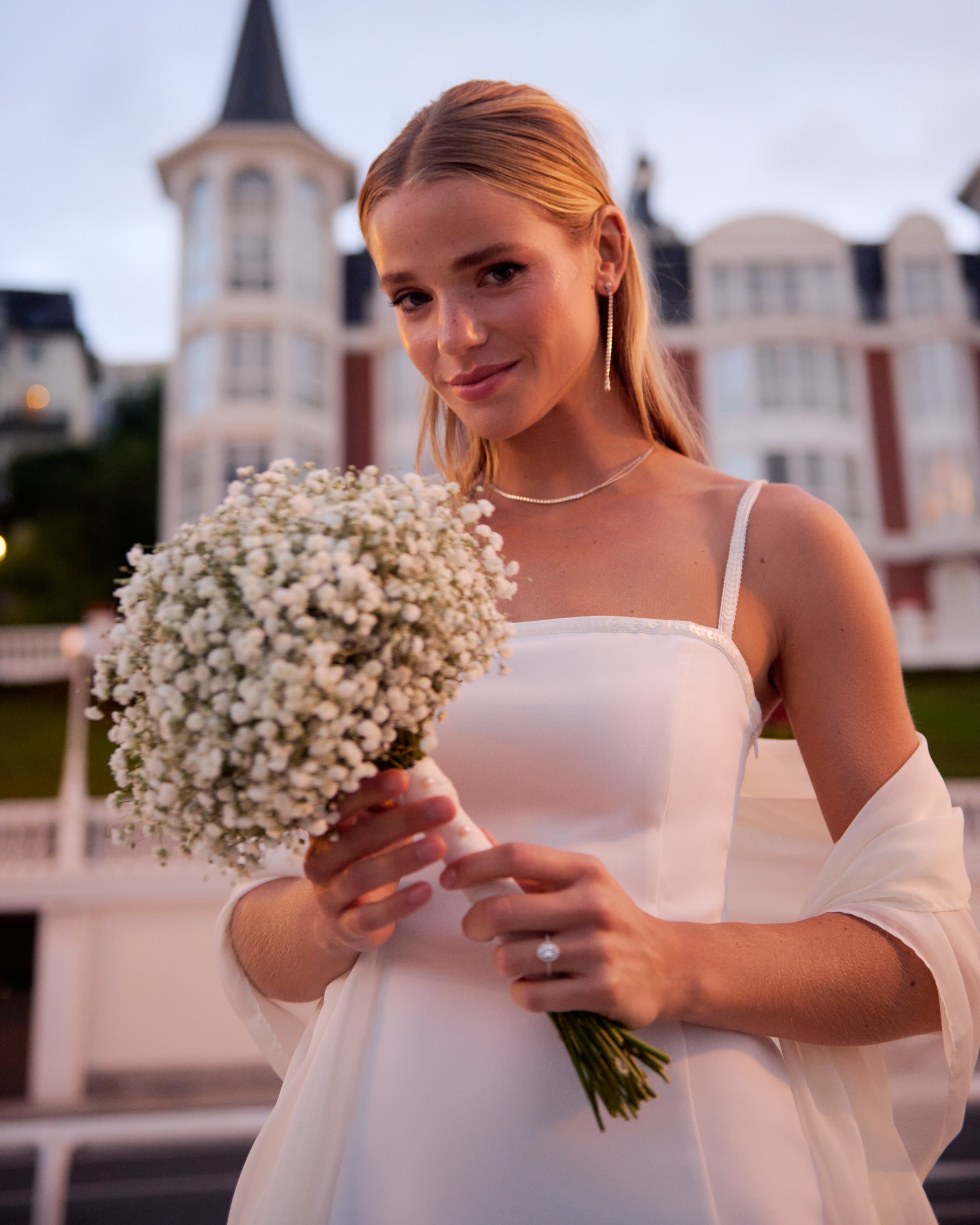 Ava White Dress