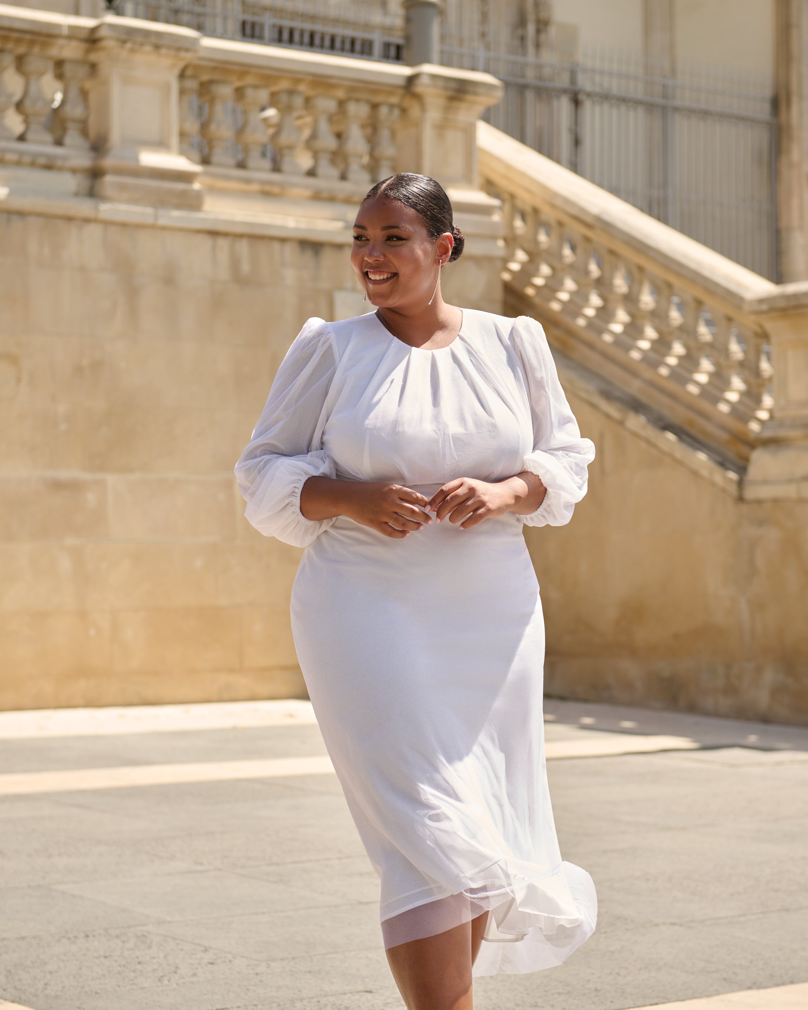 Robe Janice Blanc