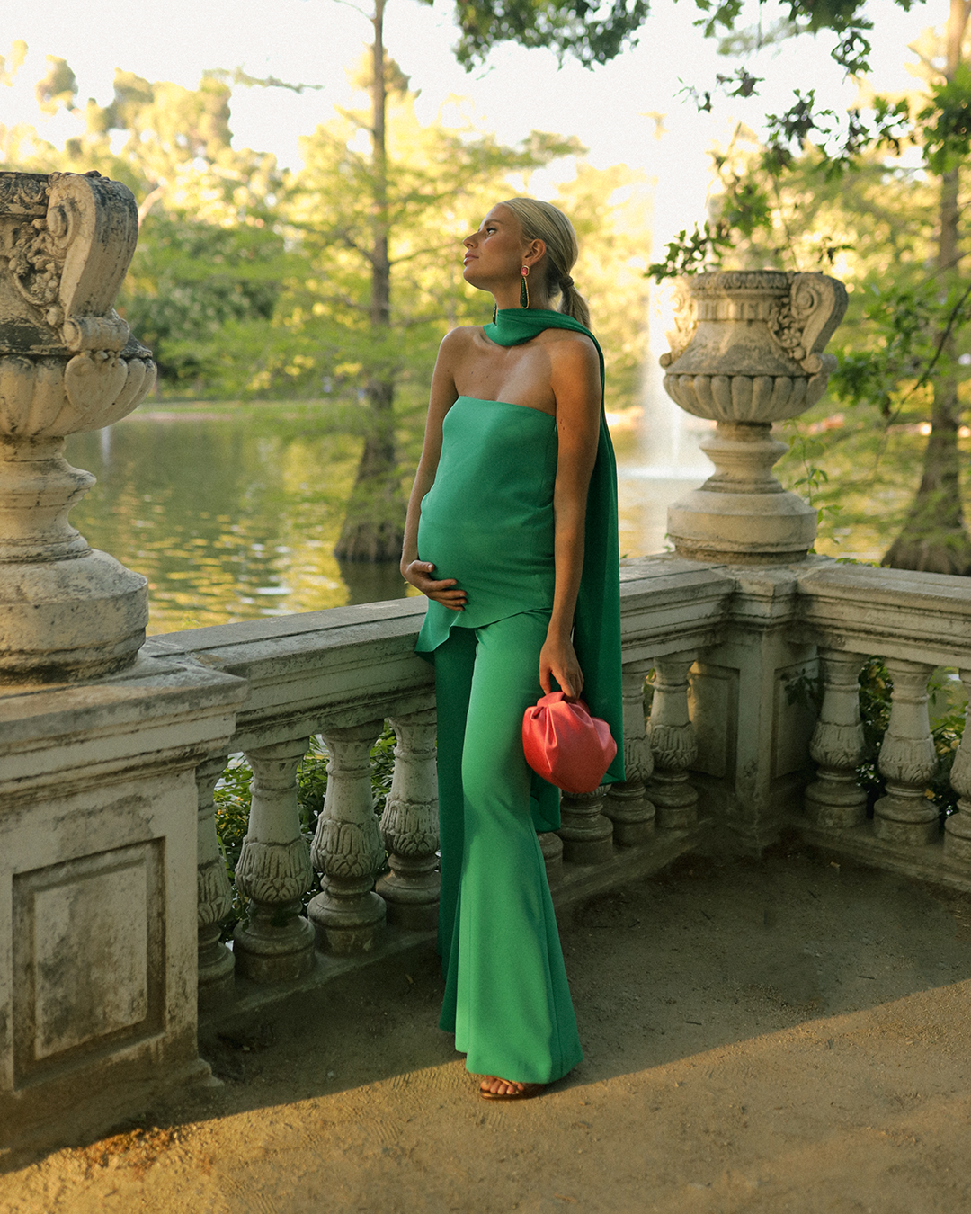 Pantalon Niza Vert