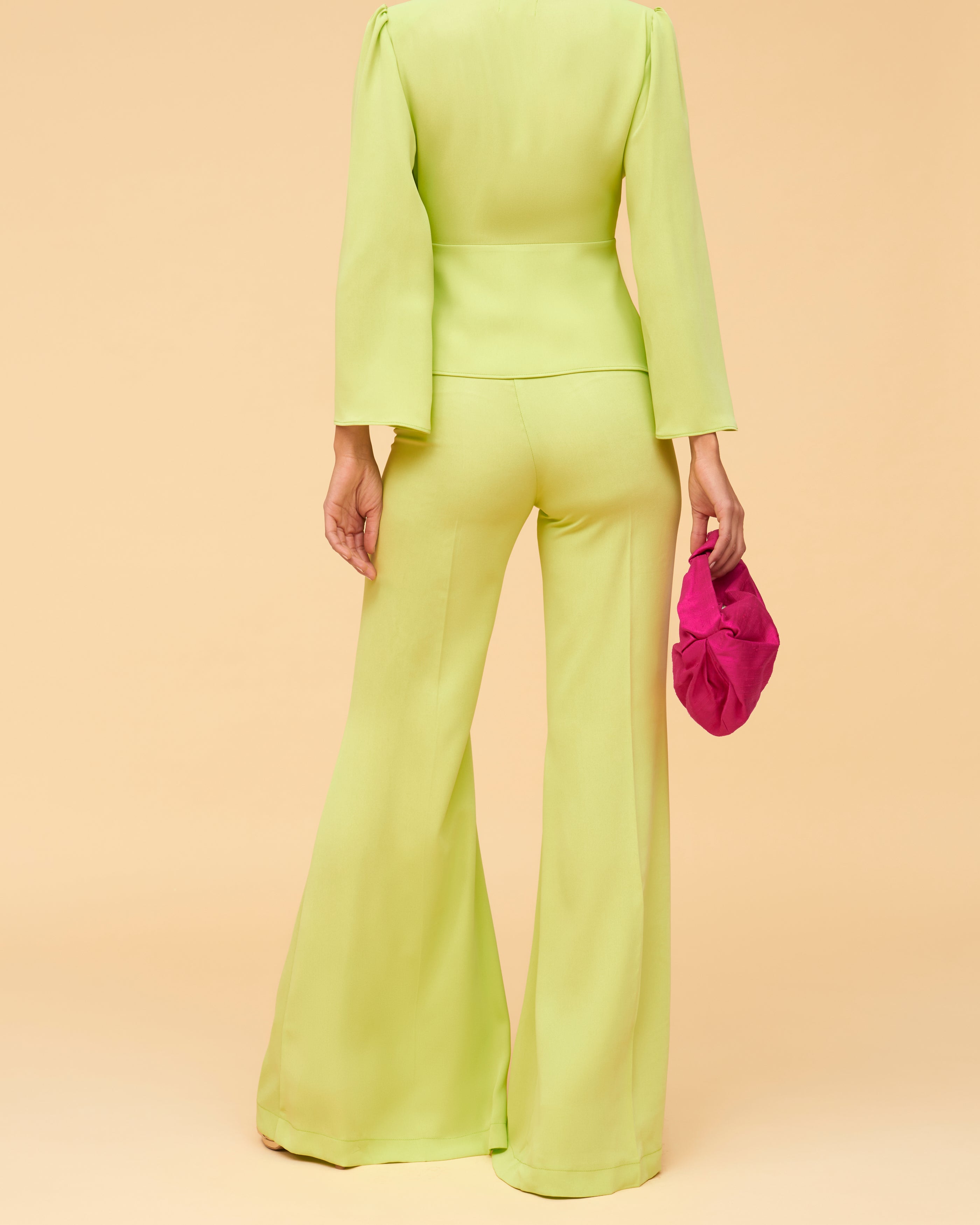 Pantalon Niza Vert chlorophylle