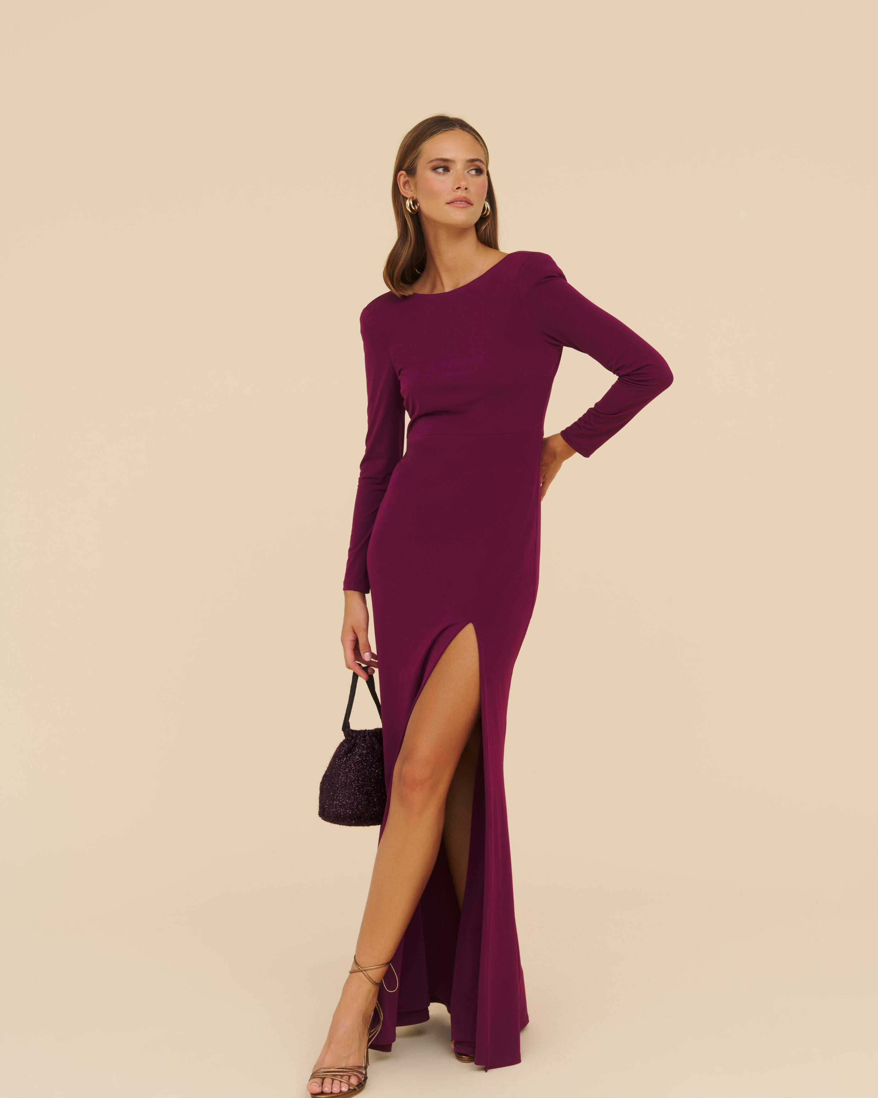 Vestido Electra Ciruela