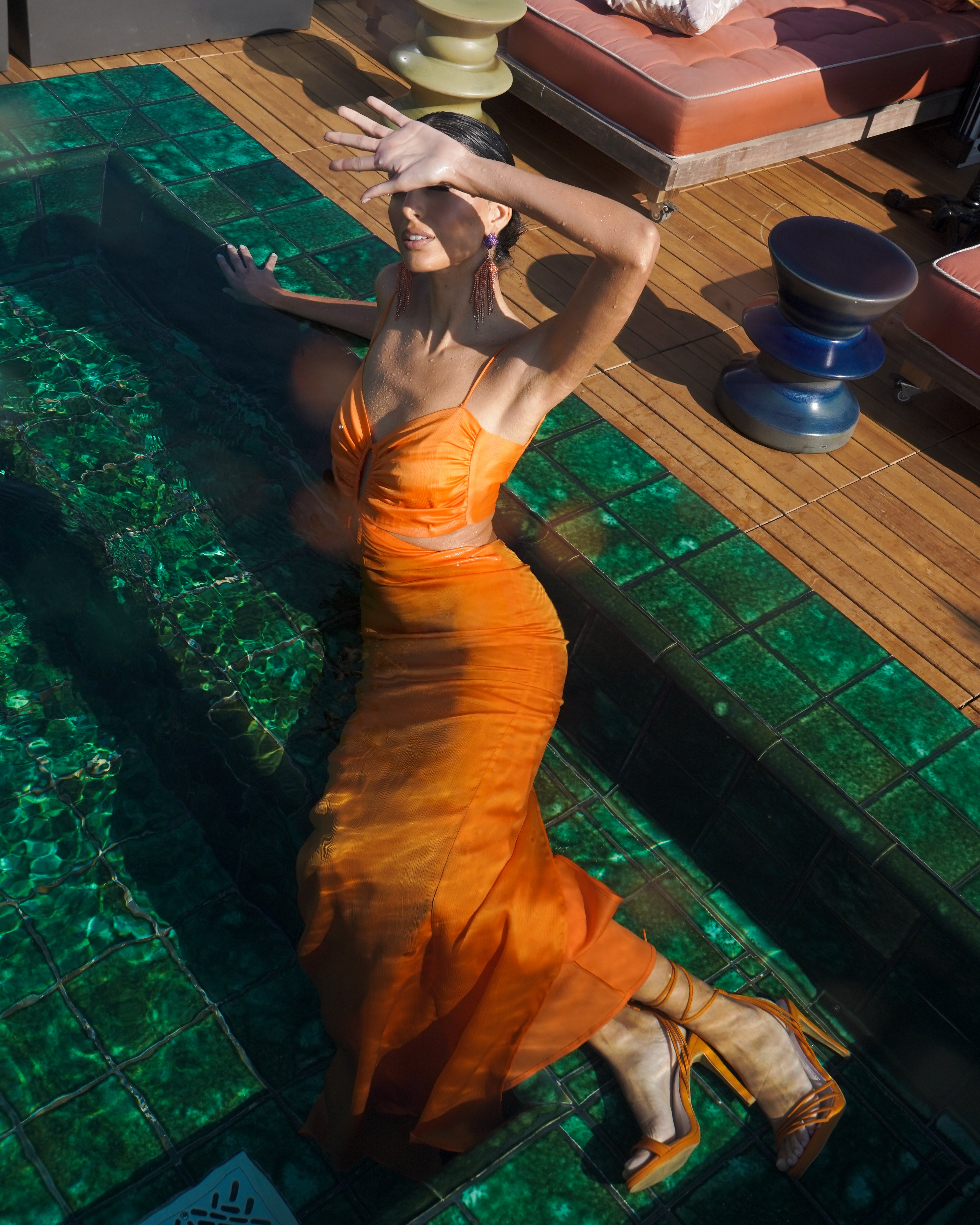 Robe Felicia Orange
