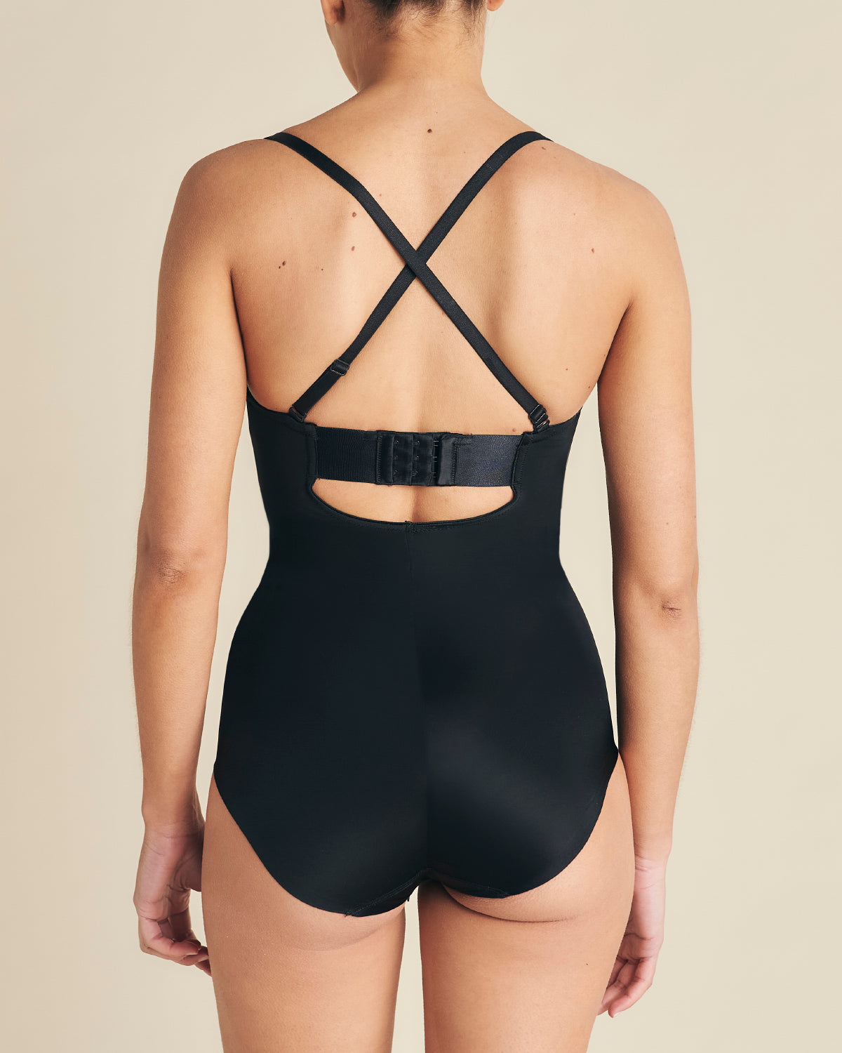 Black Strapless Slimming Bodysuit by SPANX