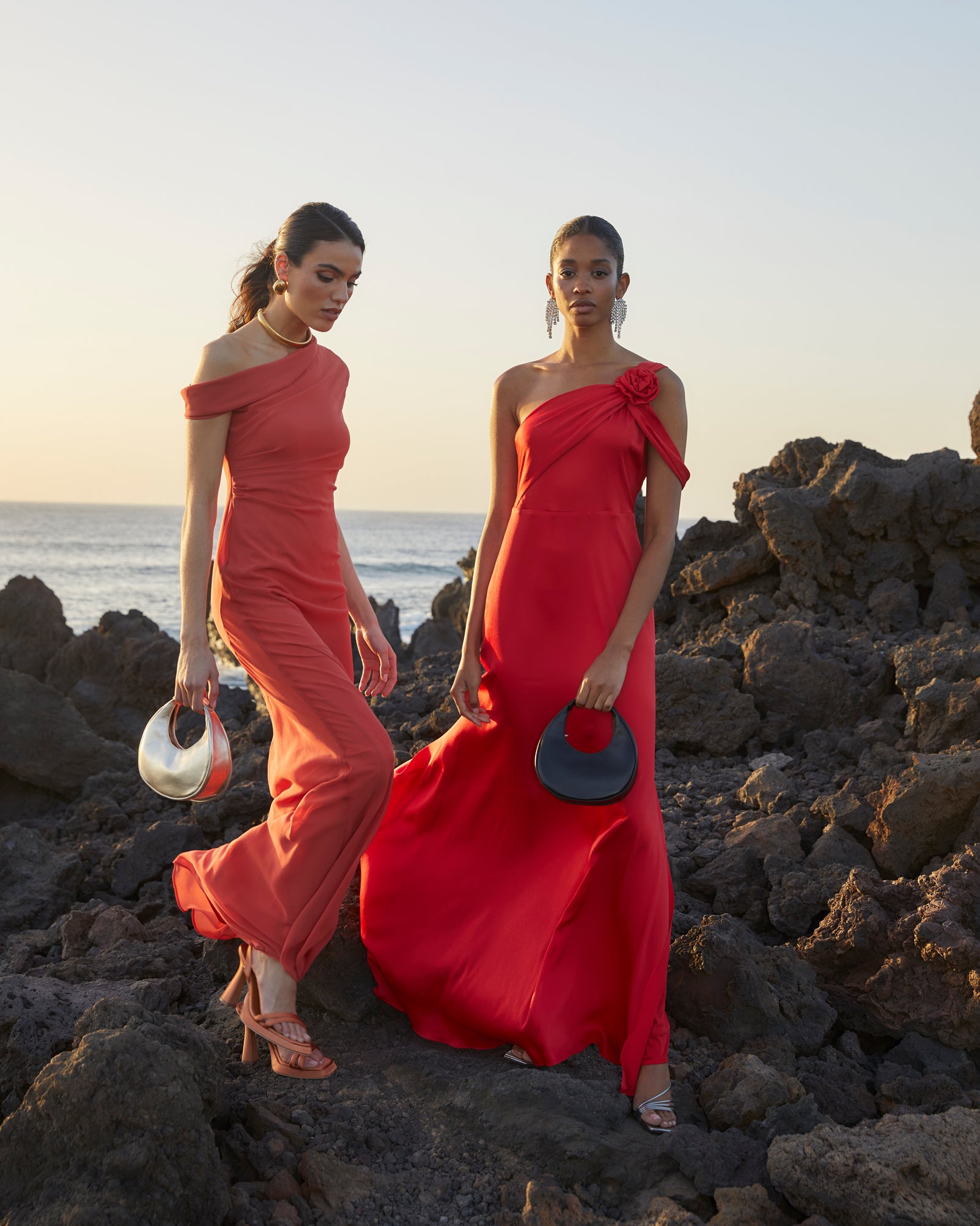 Marguerite Russet orange Dress