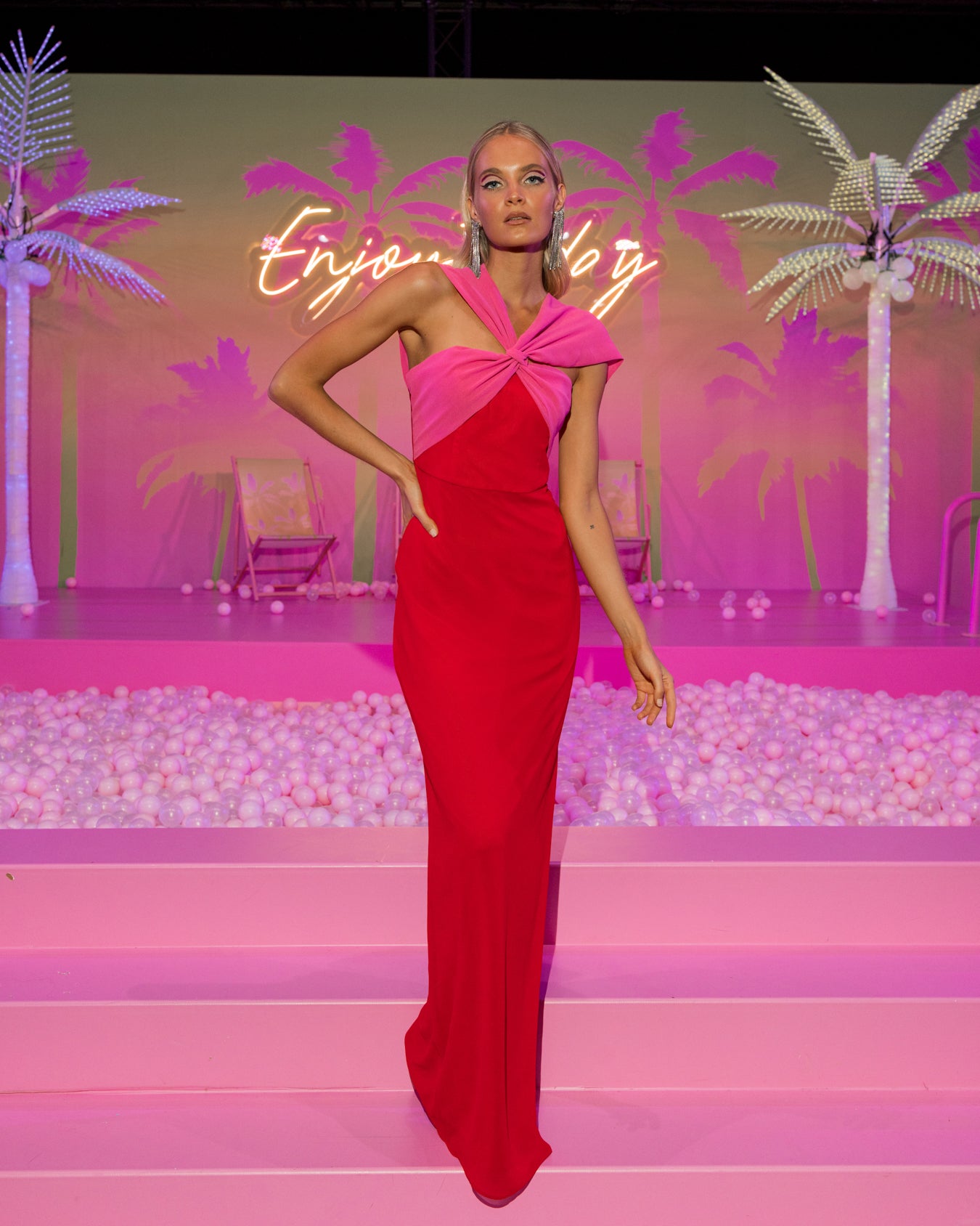 Vestido Rómula Rojo