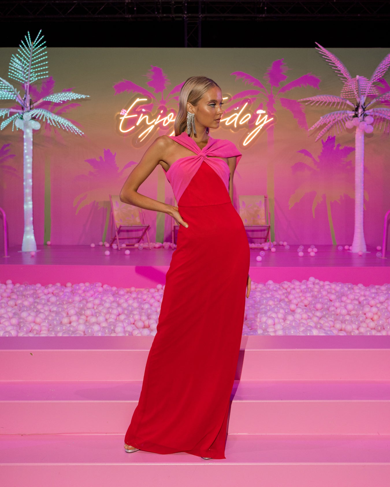 Vestido Rómula Rojo