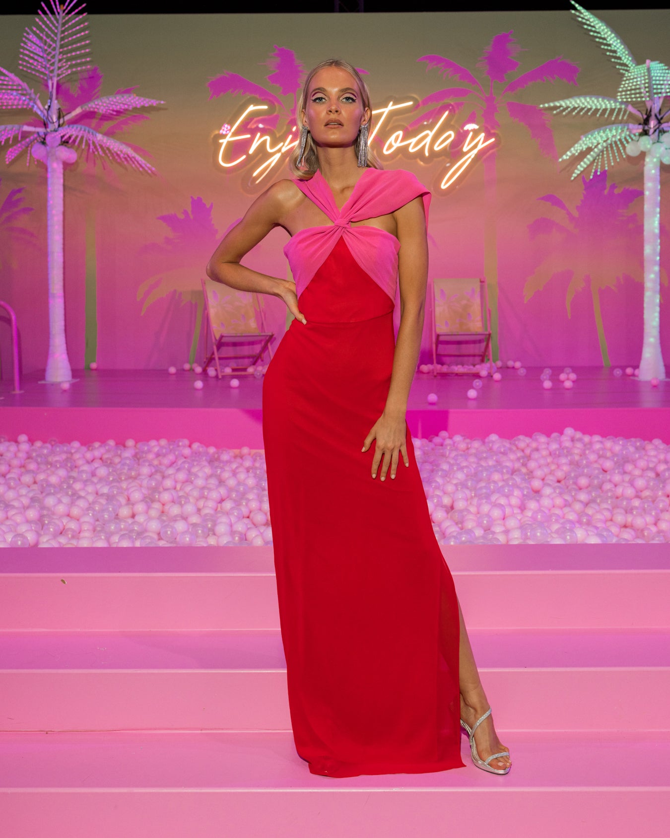 Vestido Rómula Rojo