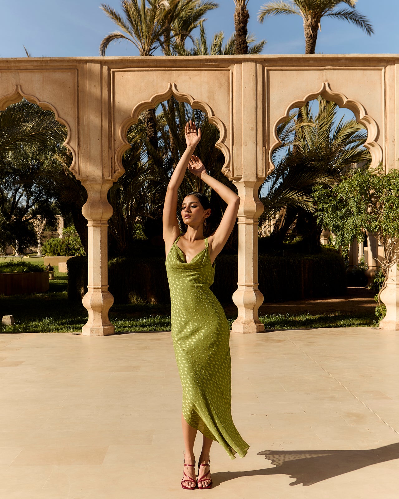 Robe Tibet Huile d'olive