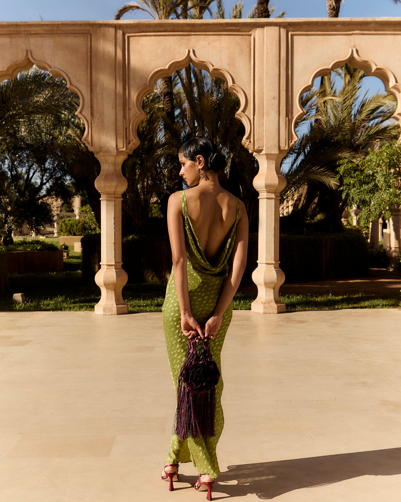 Robe Tibet Huile d'olive