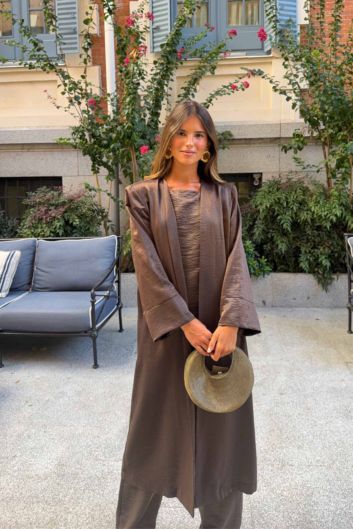 Kimono Nova Marrón