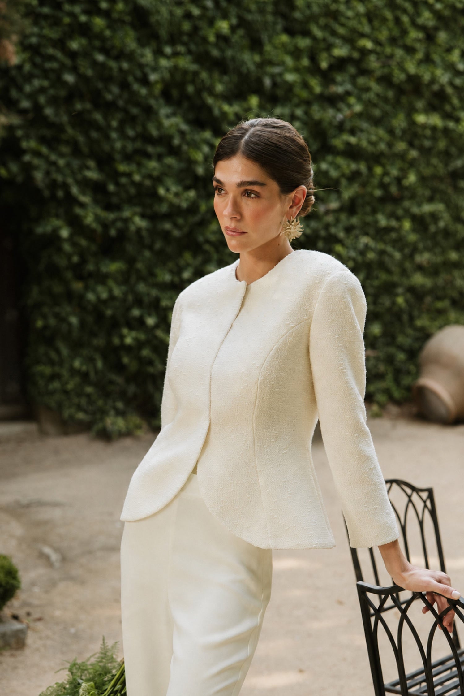 Bianca Blazer Cream