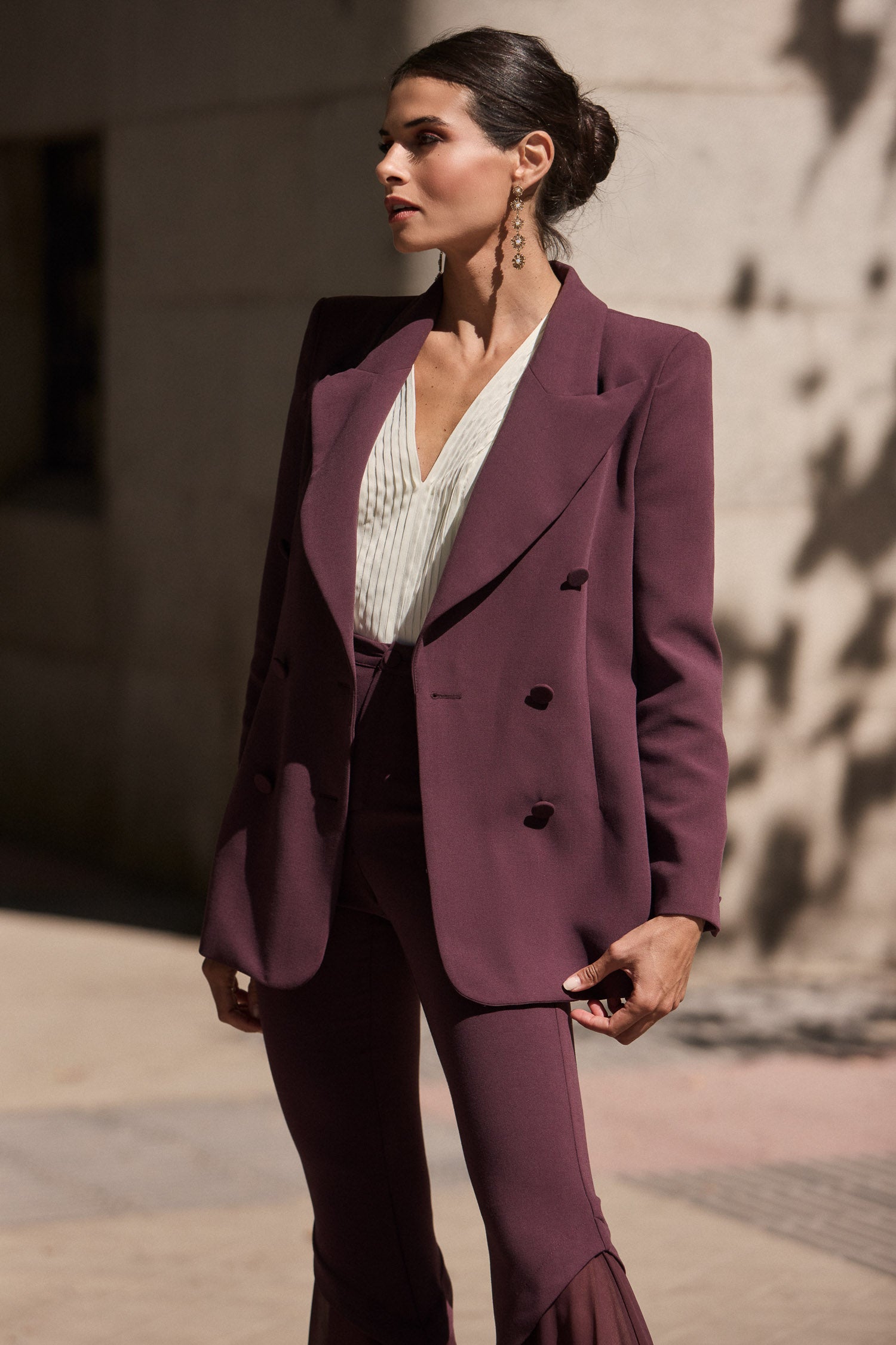 Blazer Ons Berenjena