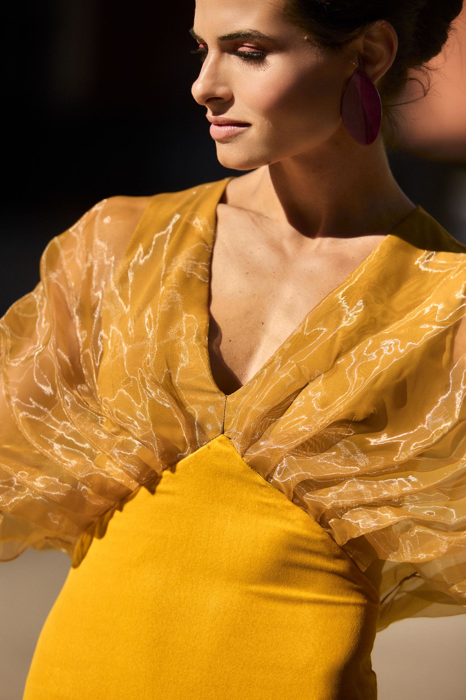 Beluso Dress Mustard