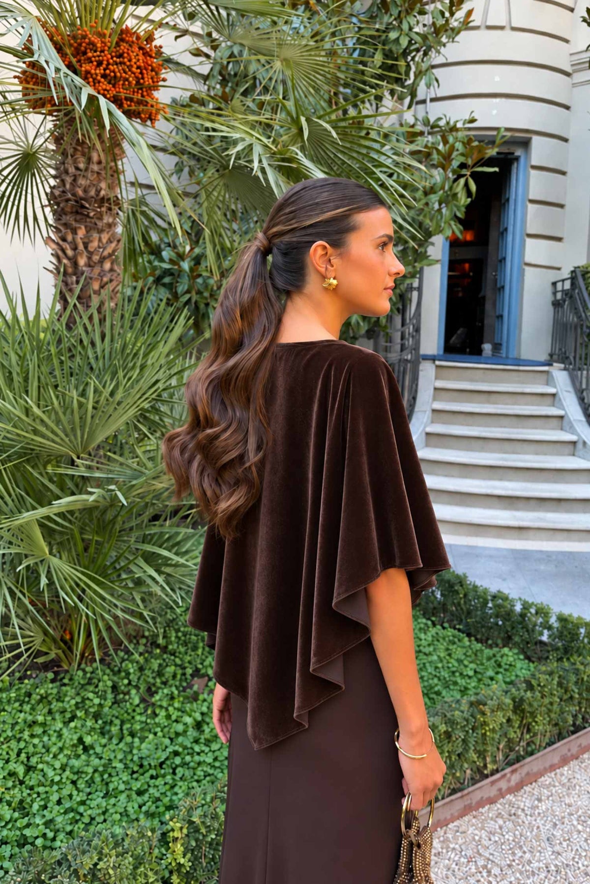 Greta Cape Chocolate