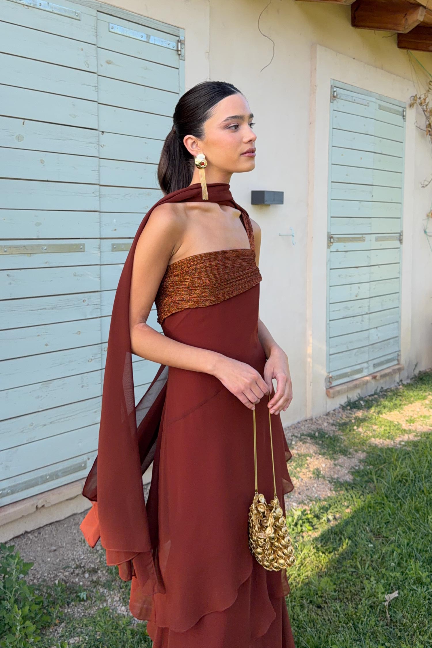 Scialle Tosca Cobre