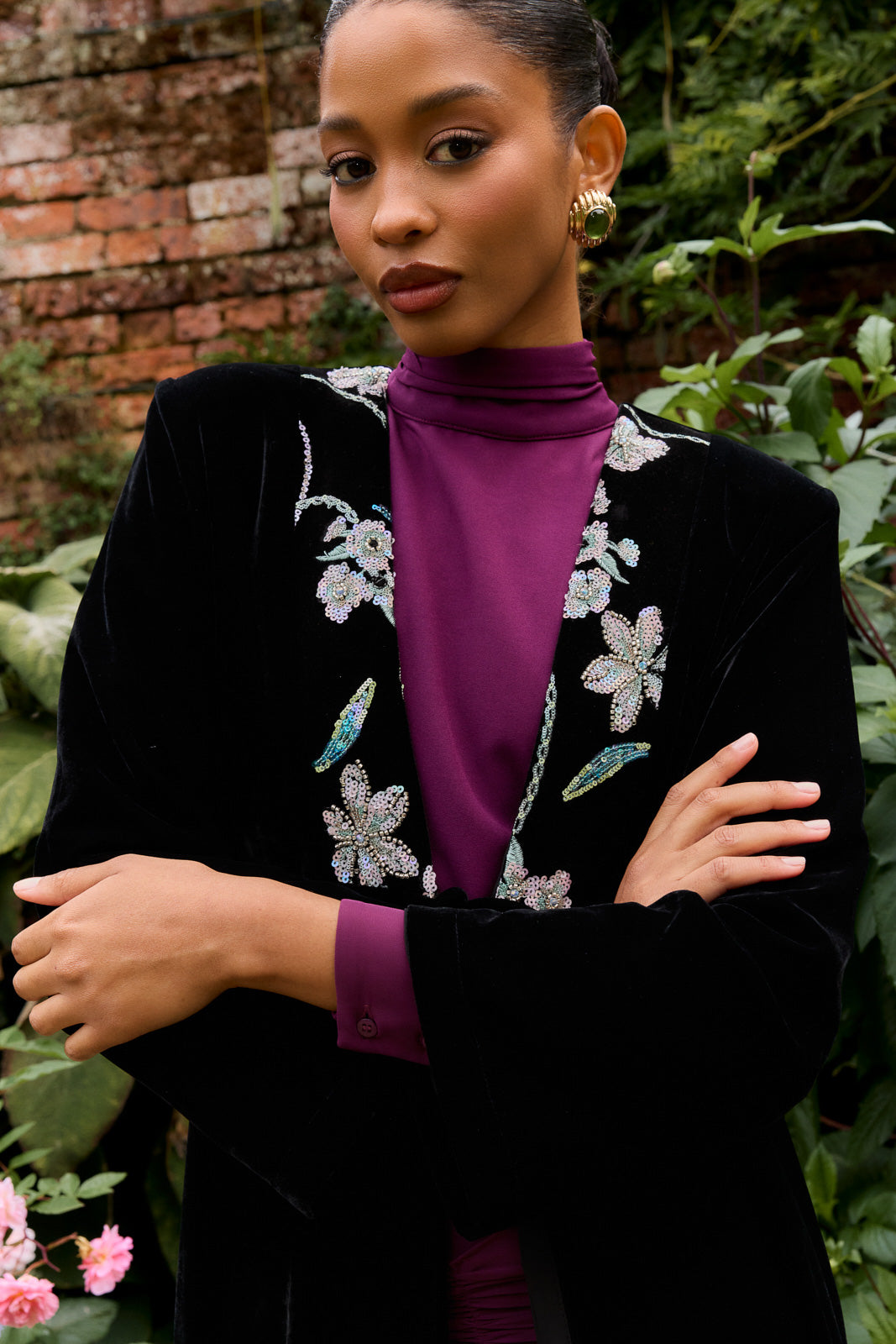 Kimono Corin Noir