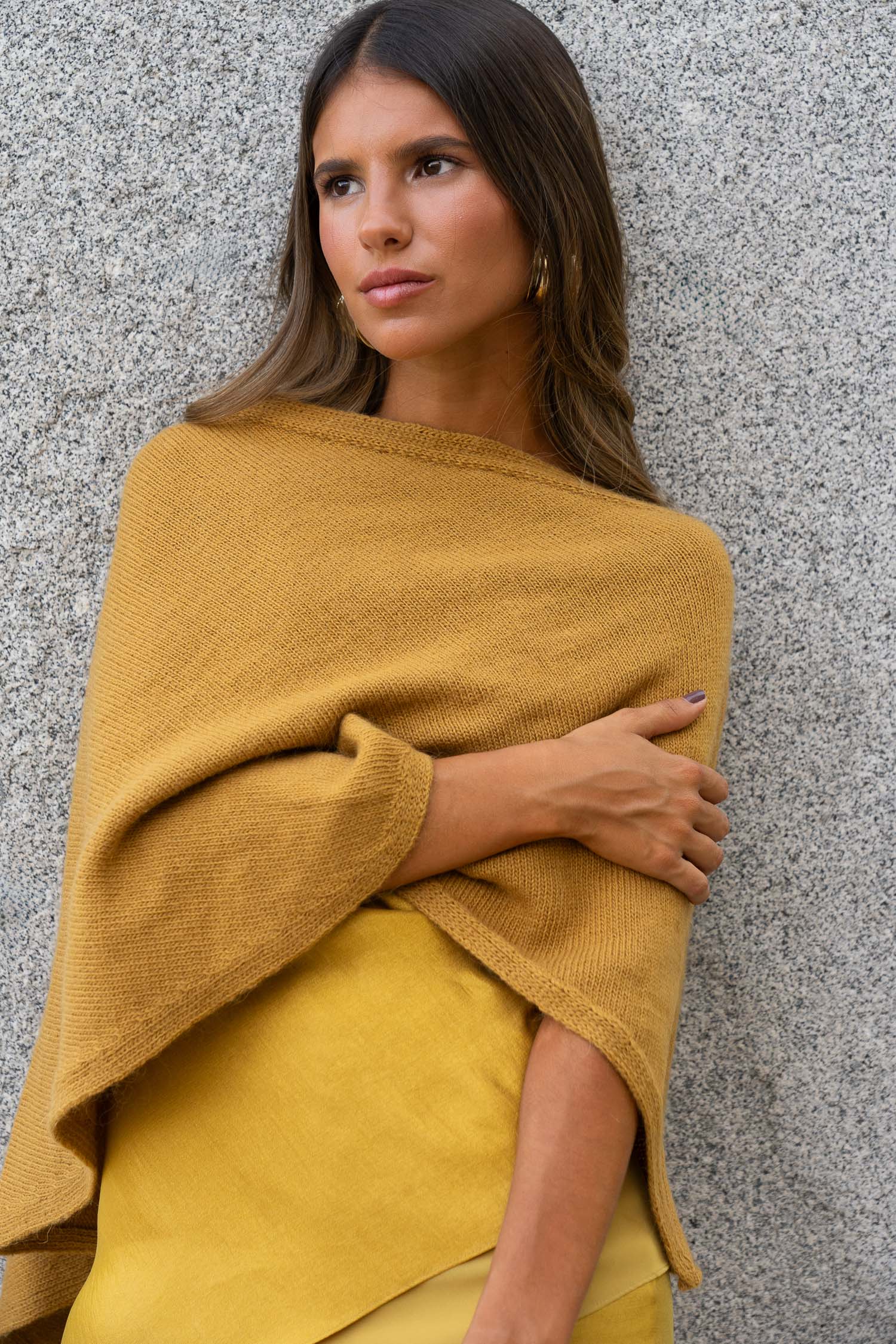 Poncho Inaya Mostaza