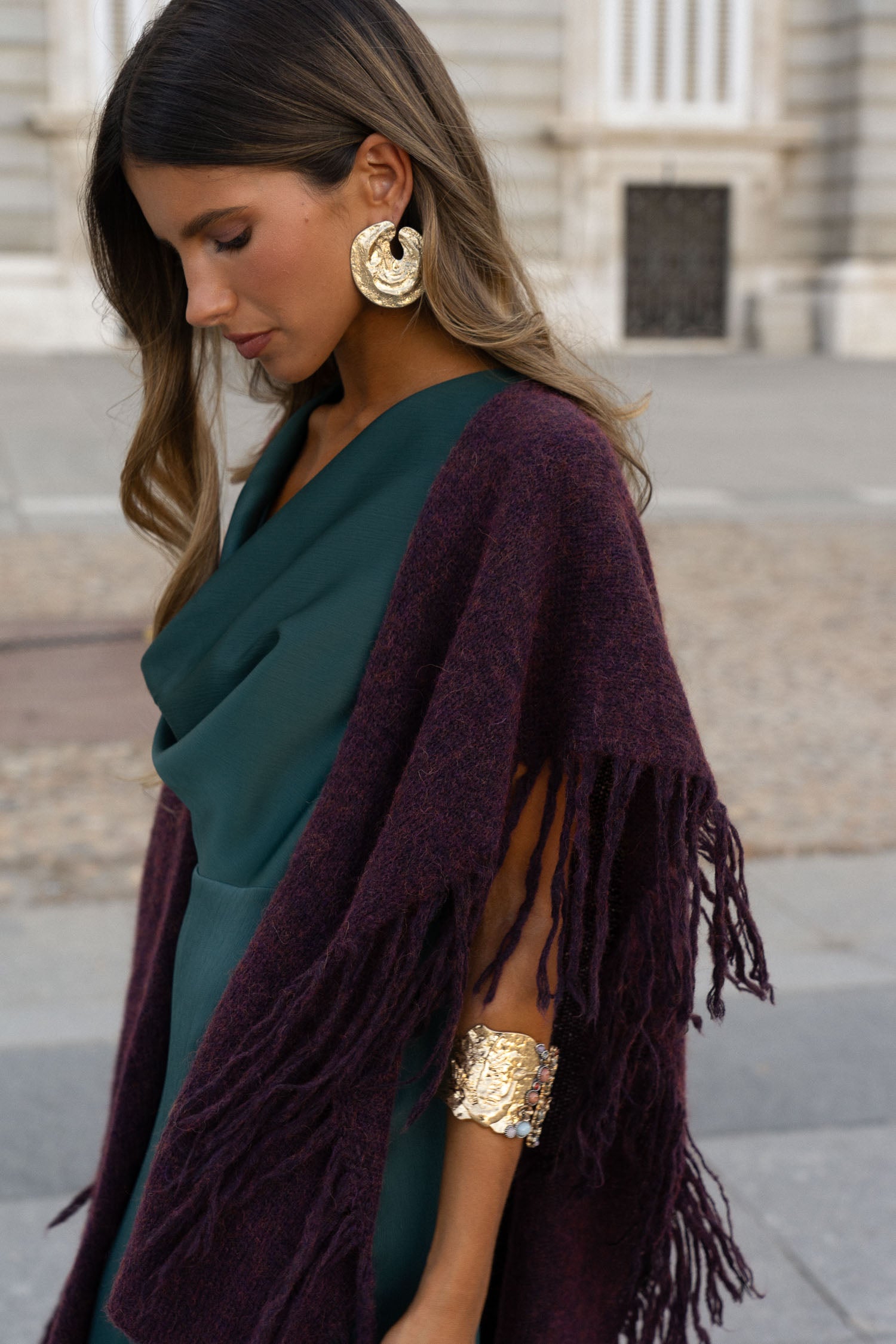 Poncho Mara Berenjena