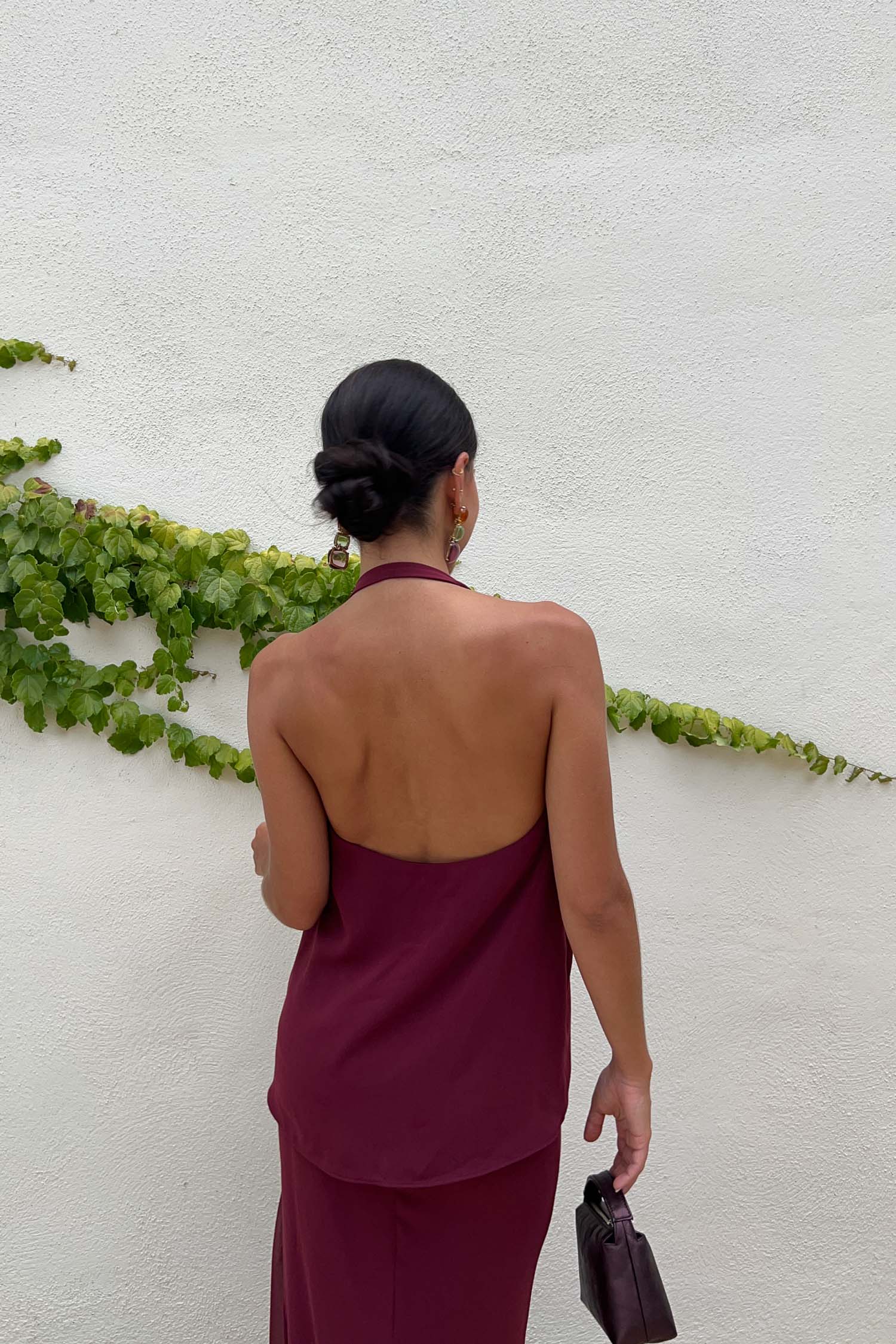 Top Tramontó Burgundy