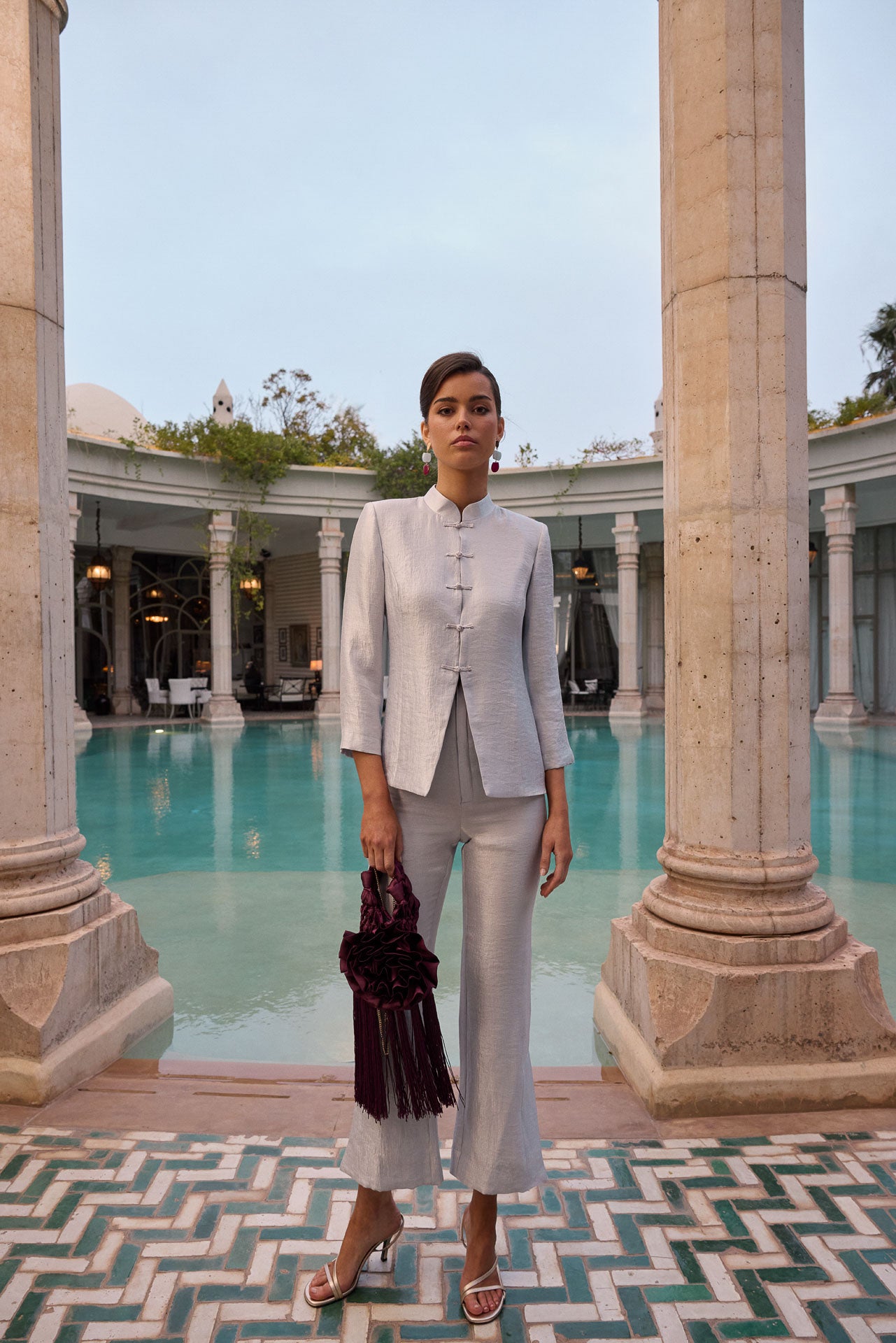 Pantalón Aureal Celeste