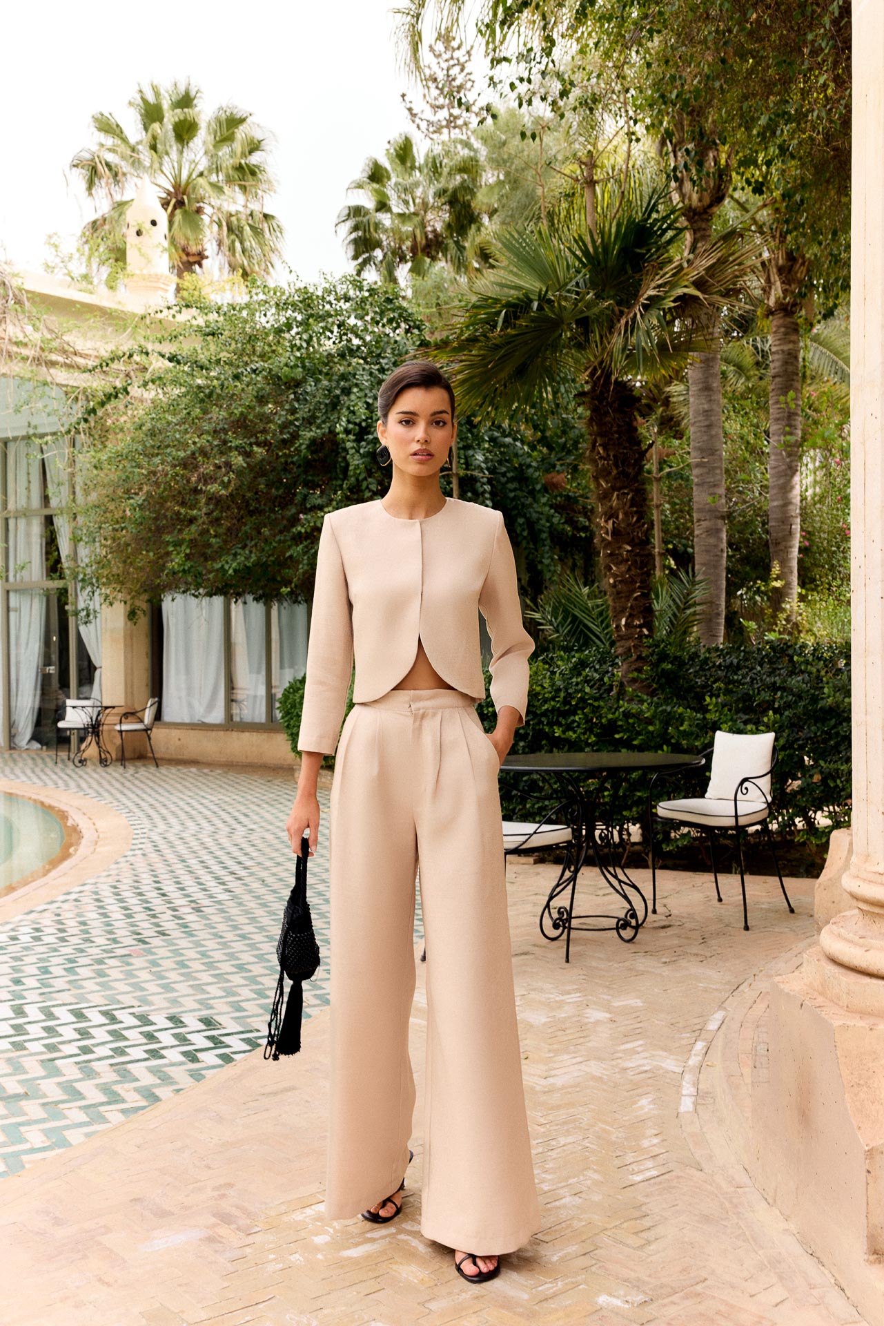 Elliana Trousers Champagne