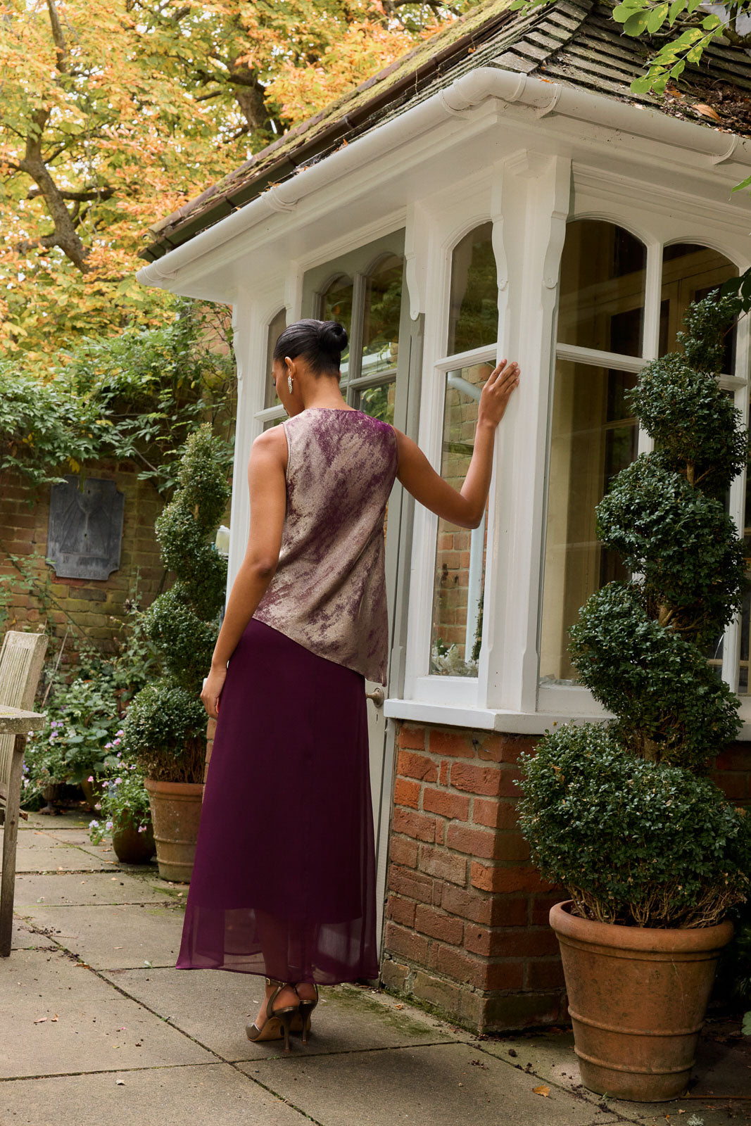 Lisse Skirt Plum
