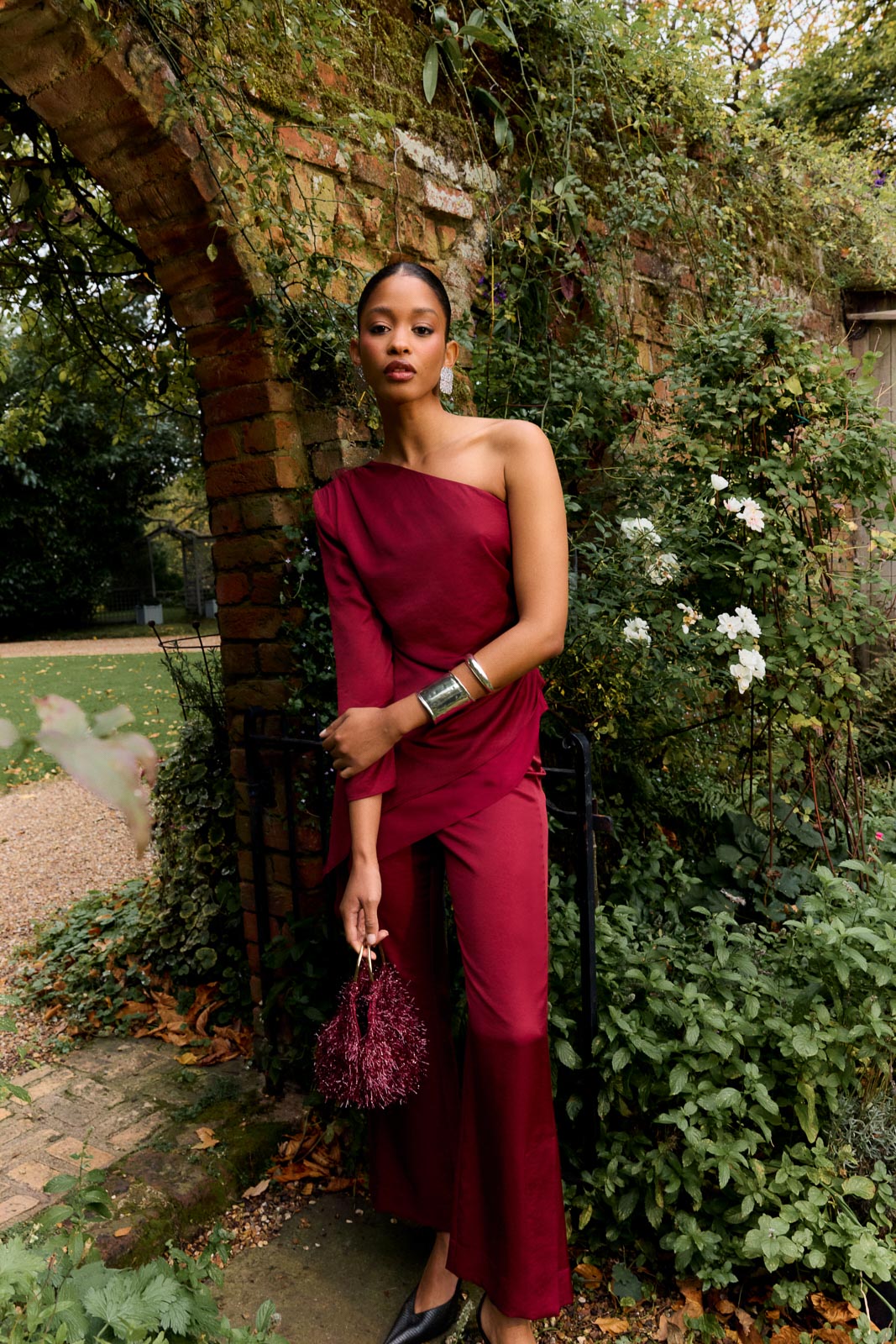 Seren Trousers Burgundy