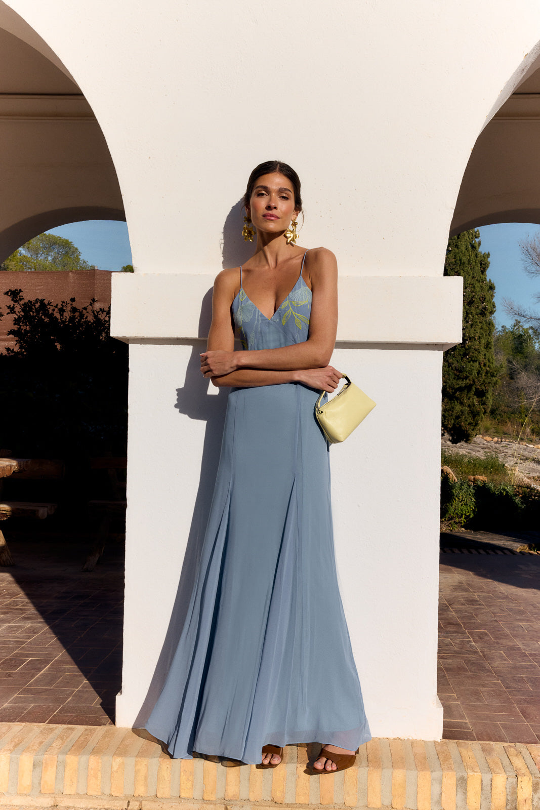 Marlena Dress Blue
