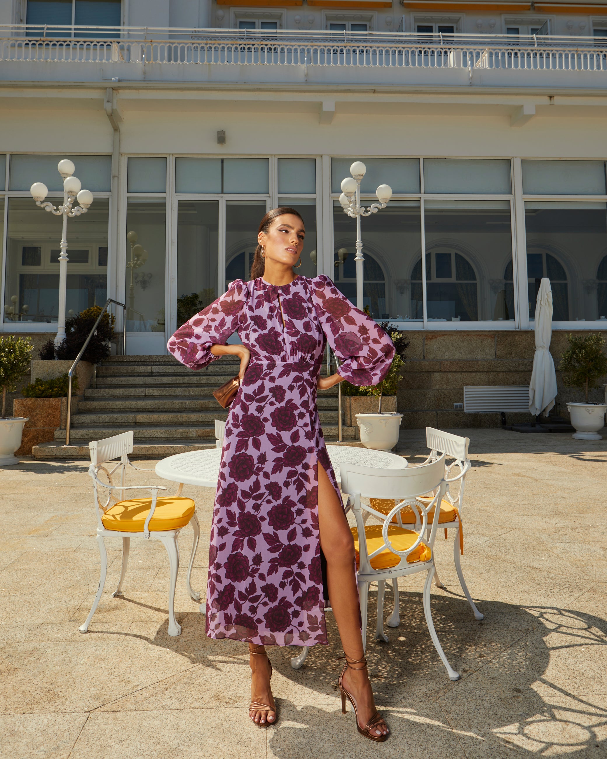 Azalea Irapa lavanda Dress