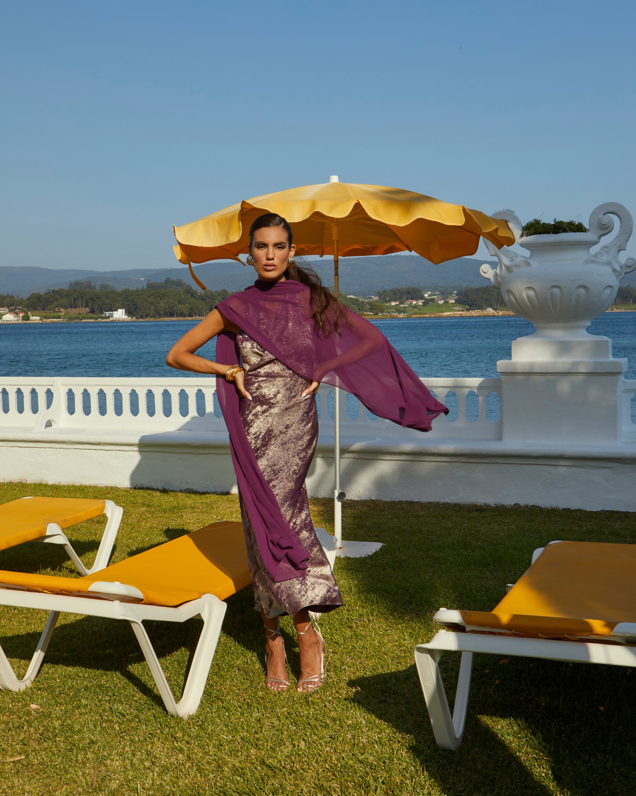 Binibeca Plum Dress