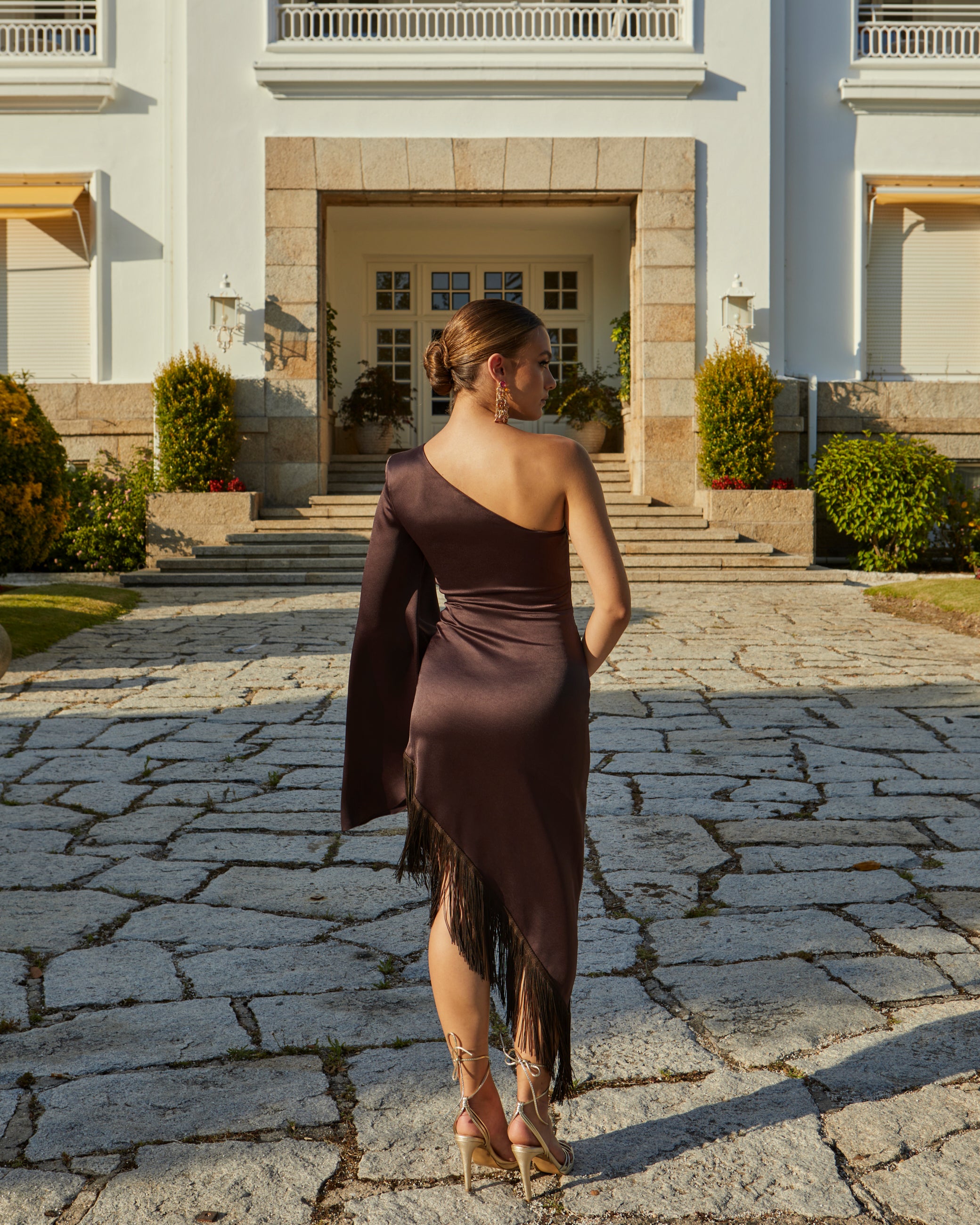 Vestido Ébano Marrón