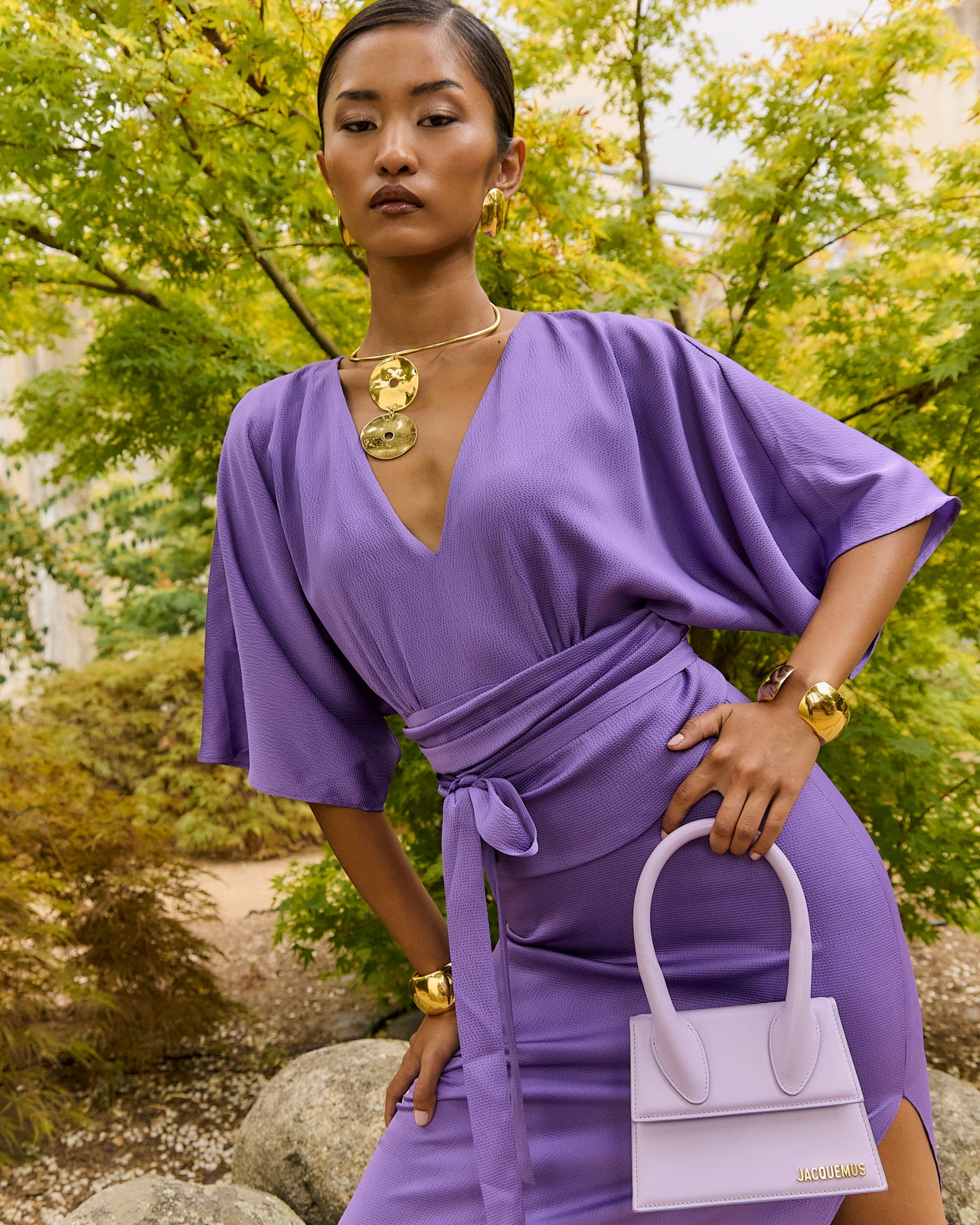 Vestido Kyoto Uva