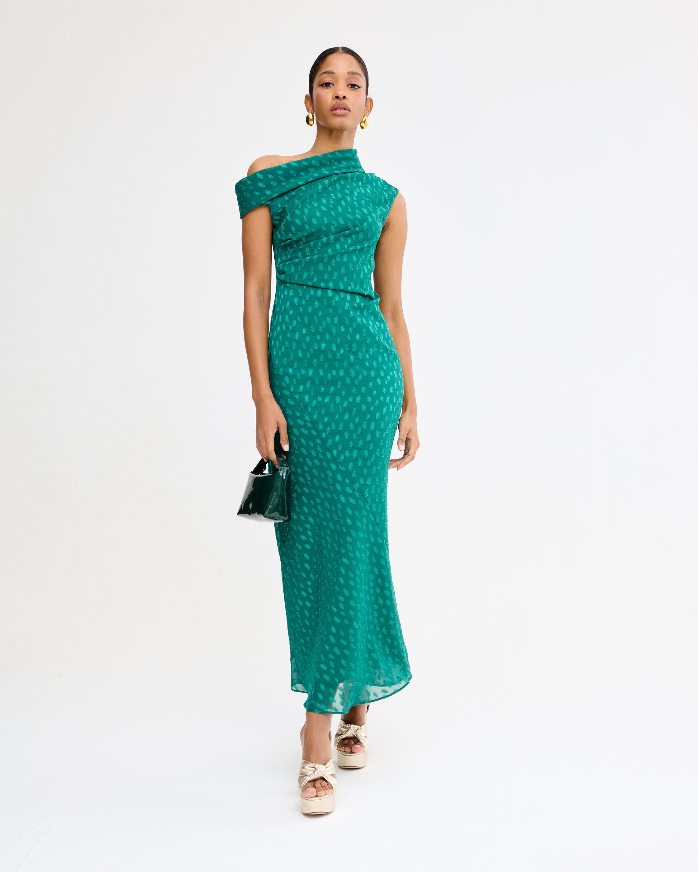 Margot Bottle green Dress