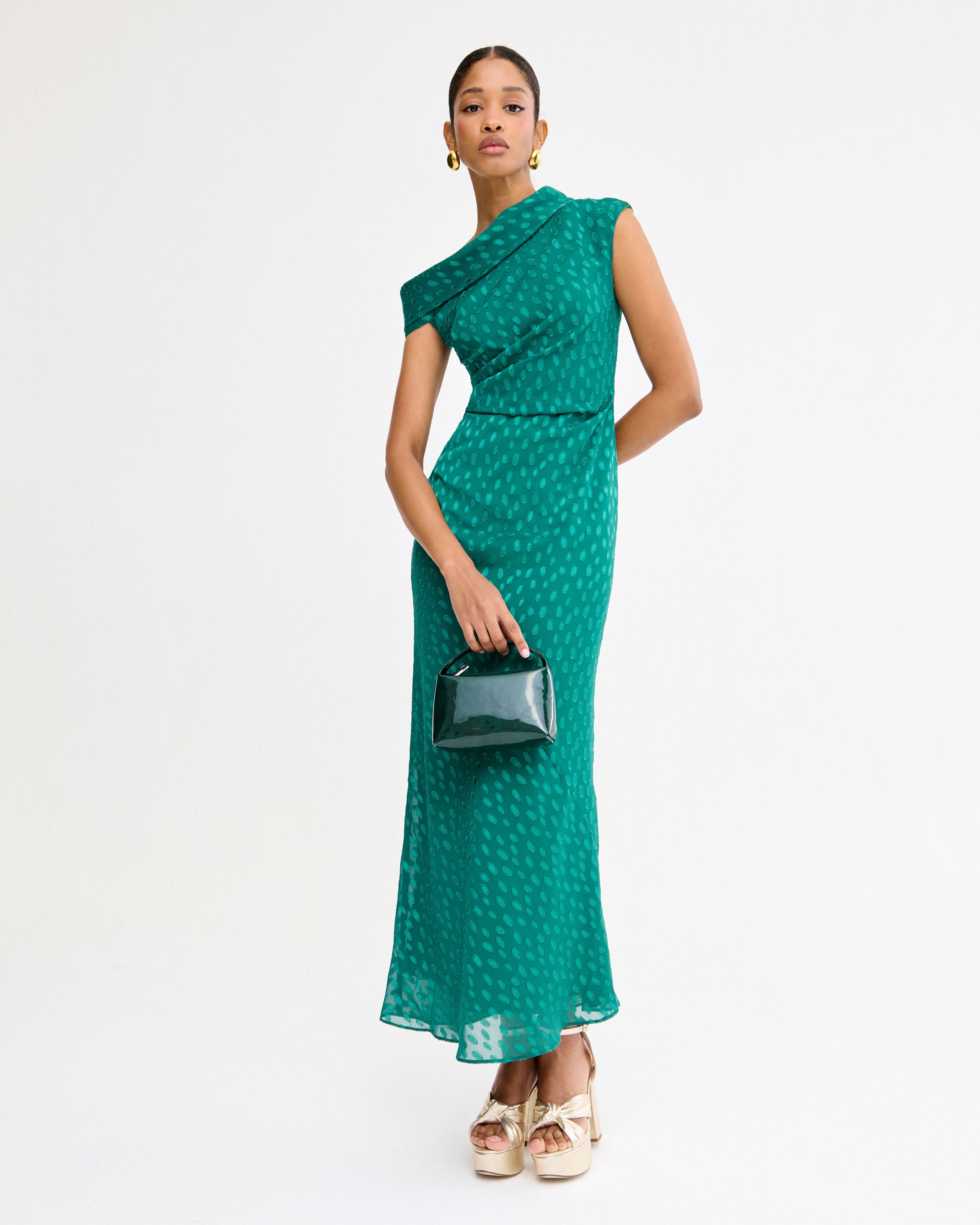 Margot Bottle green Dress