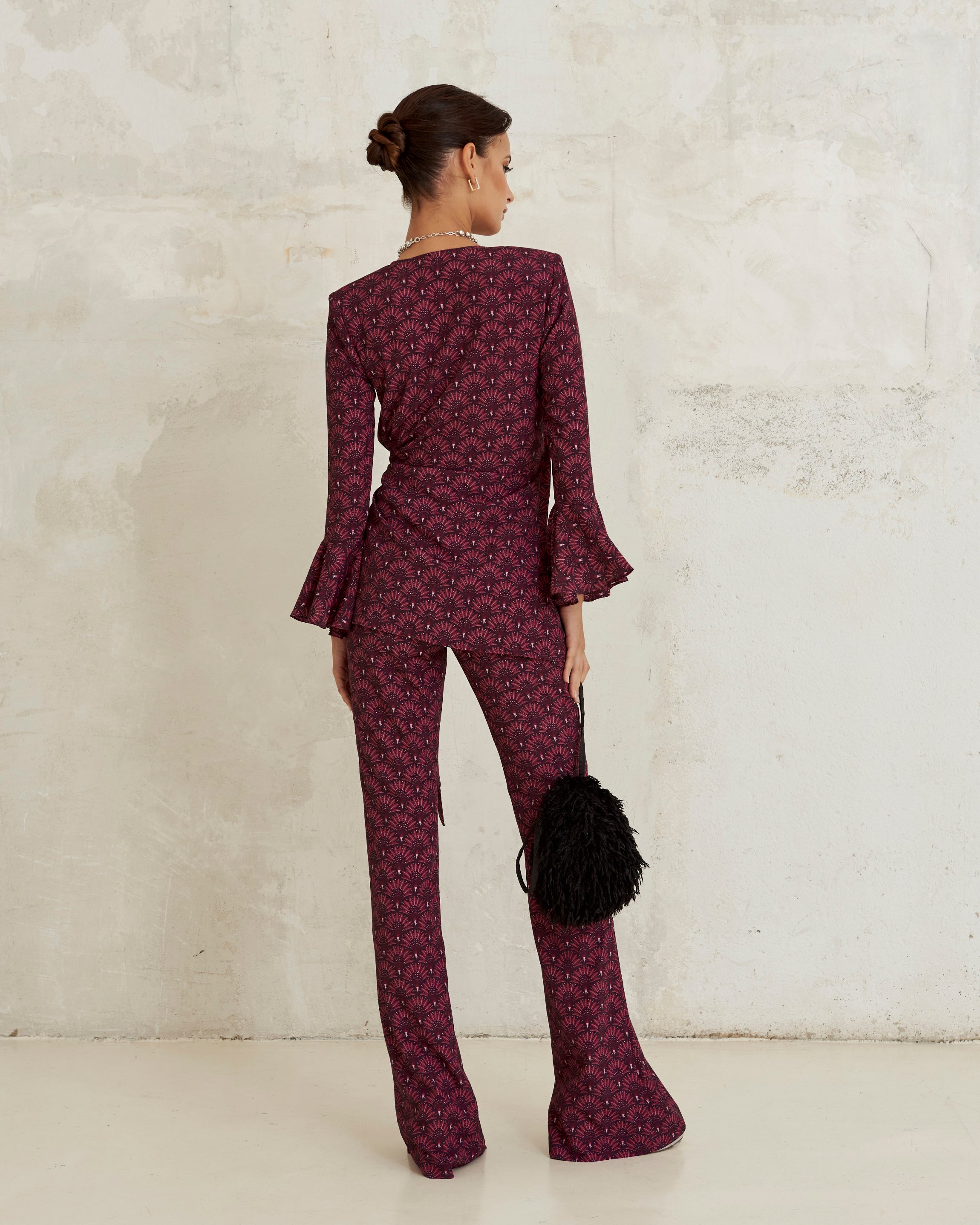 Pantalón Agatha Gatsby morado