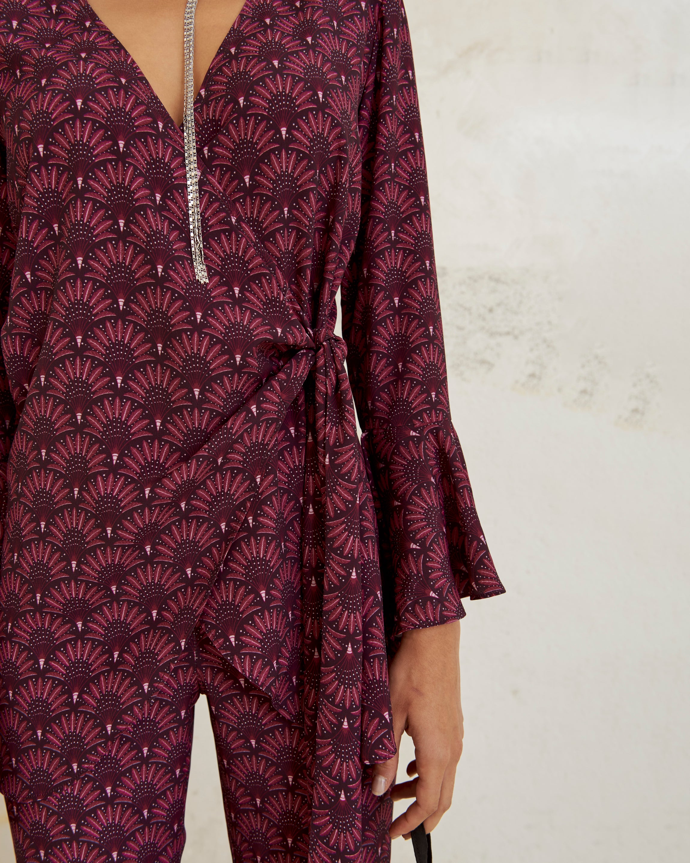 Agatha Gatsby morado Blazer