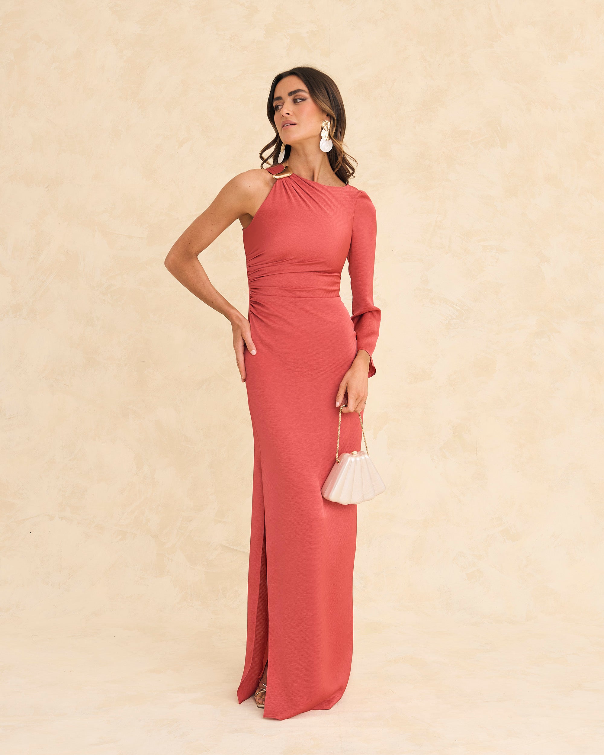 Selena Coral Dress