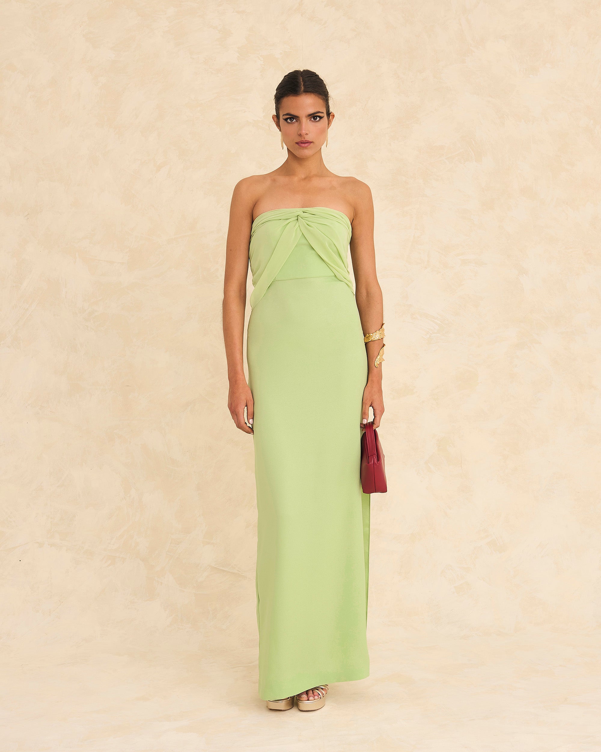 Vestido Romeo Celadón